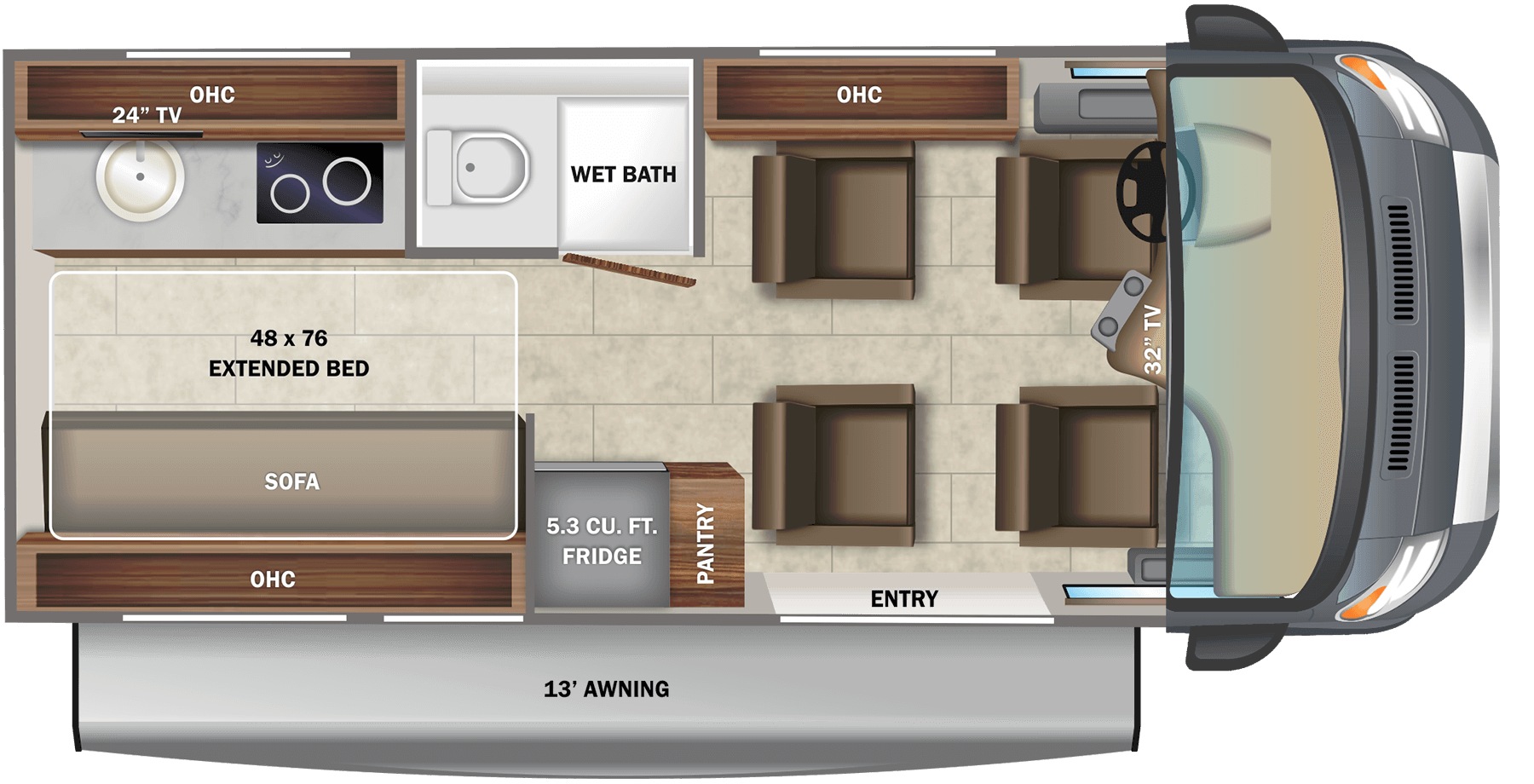 Class B RV Rental 