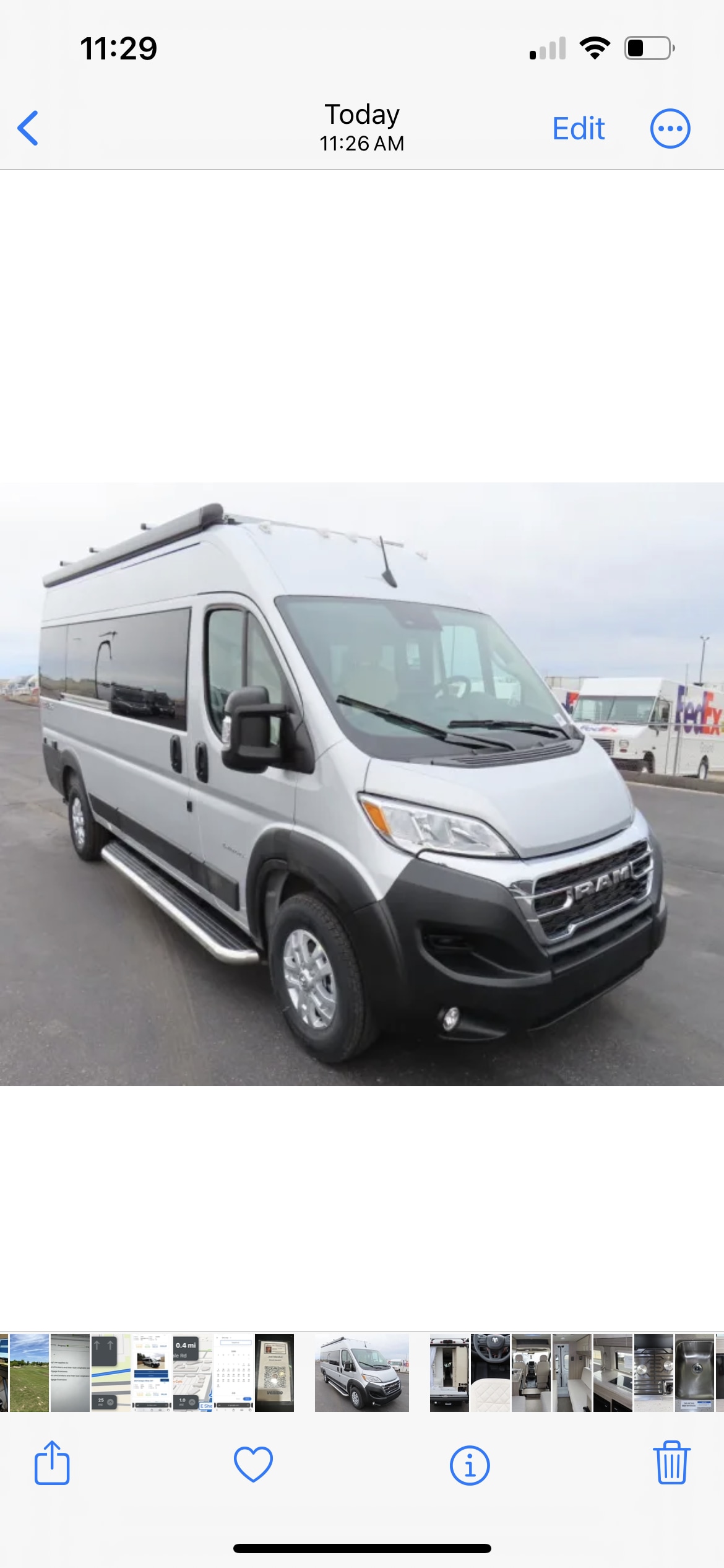 Camper van RV Rental 