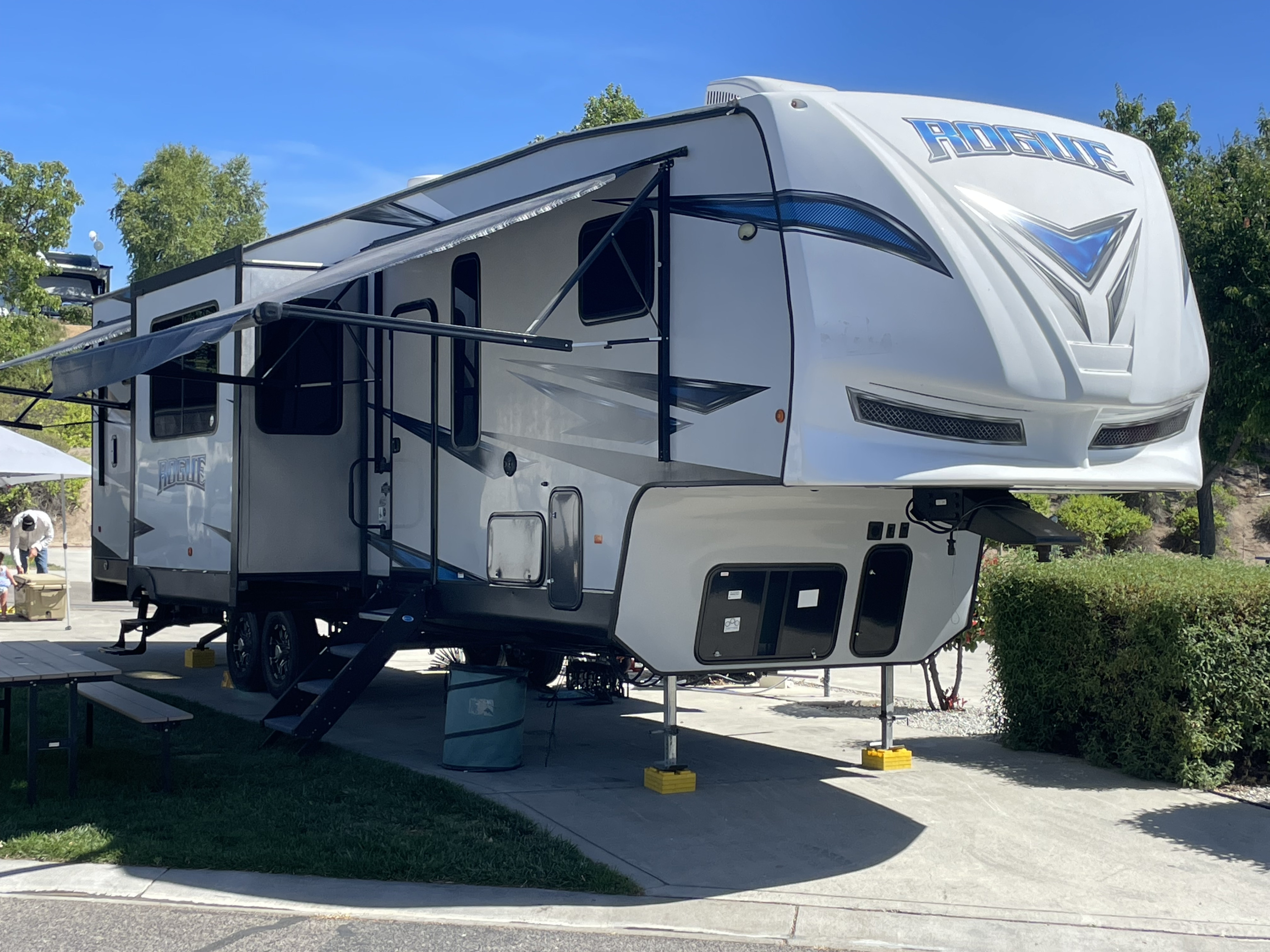 Spacious 40' 2020 Vengeance Rogue Toy Hauler
