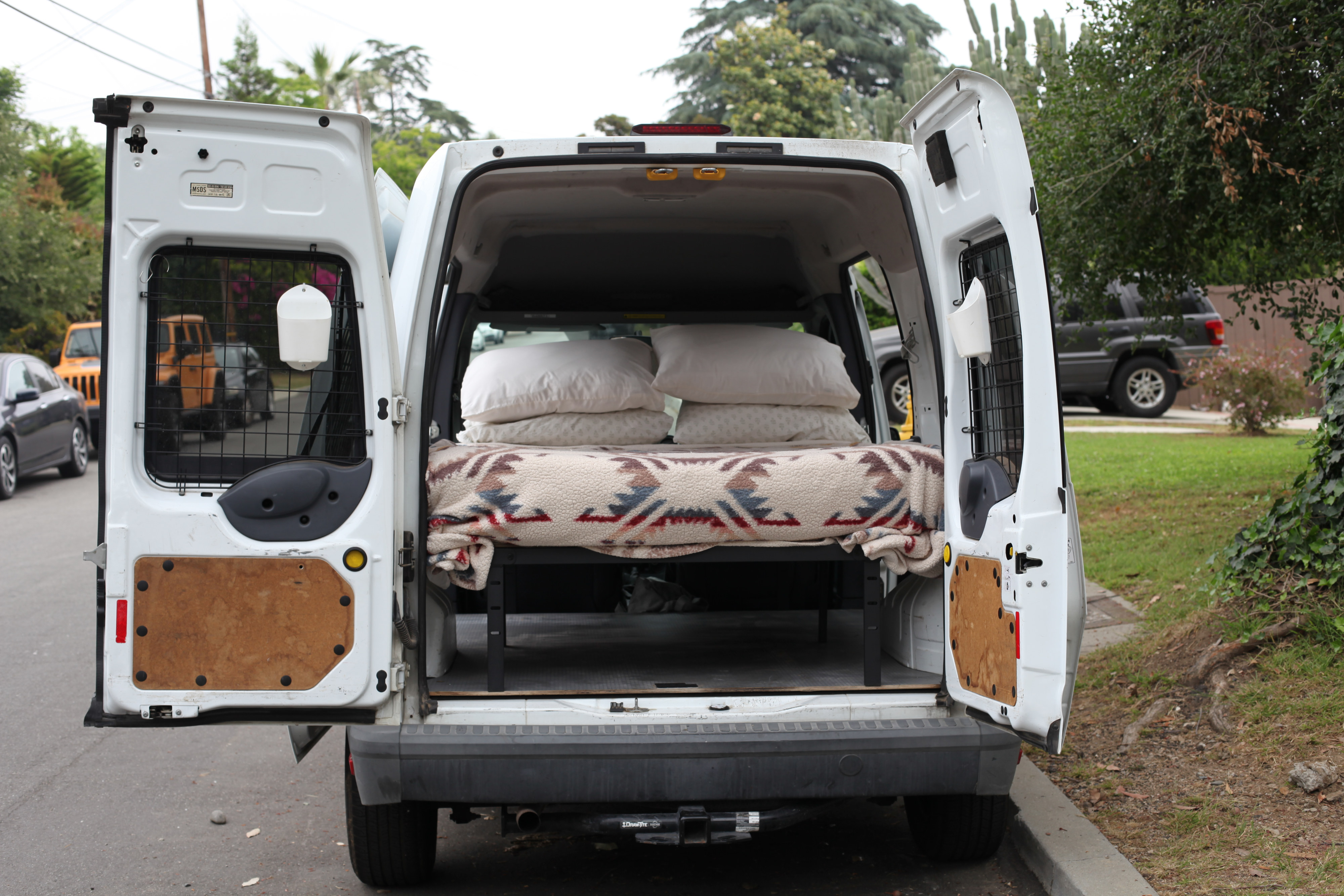 Transit Van Turn Cargo Van Into Camper Ford Transit Connect Camper