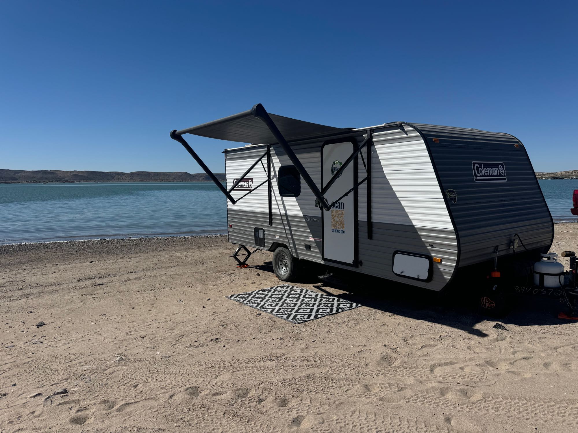 Easy to Pull 2023 Coleman Family & Pet Friendly Camper, Small Light-Weight,