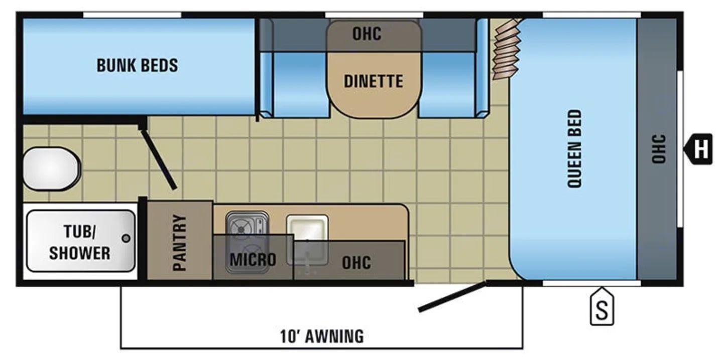 Travel trailer RV Rental 