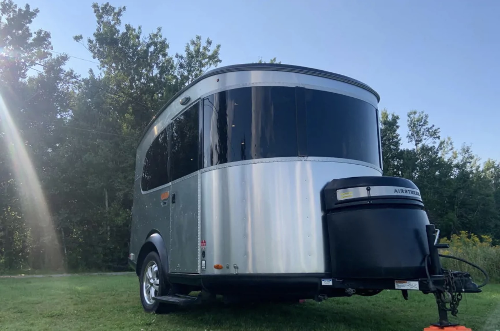 Airstream Basecamp with Solar Power