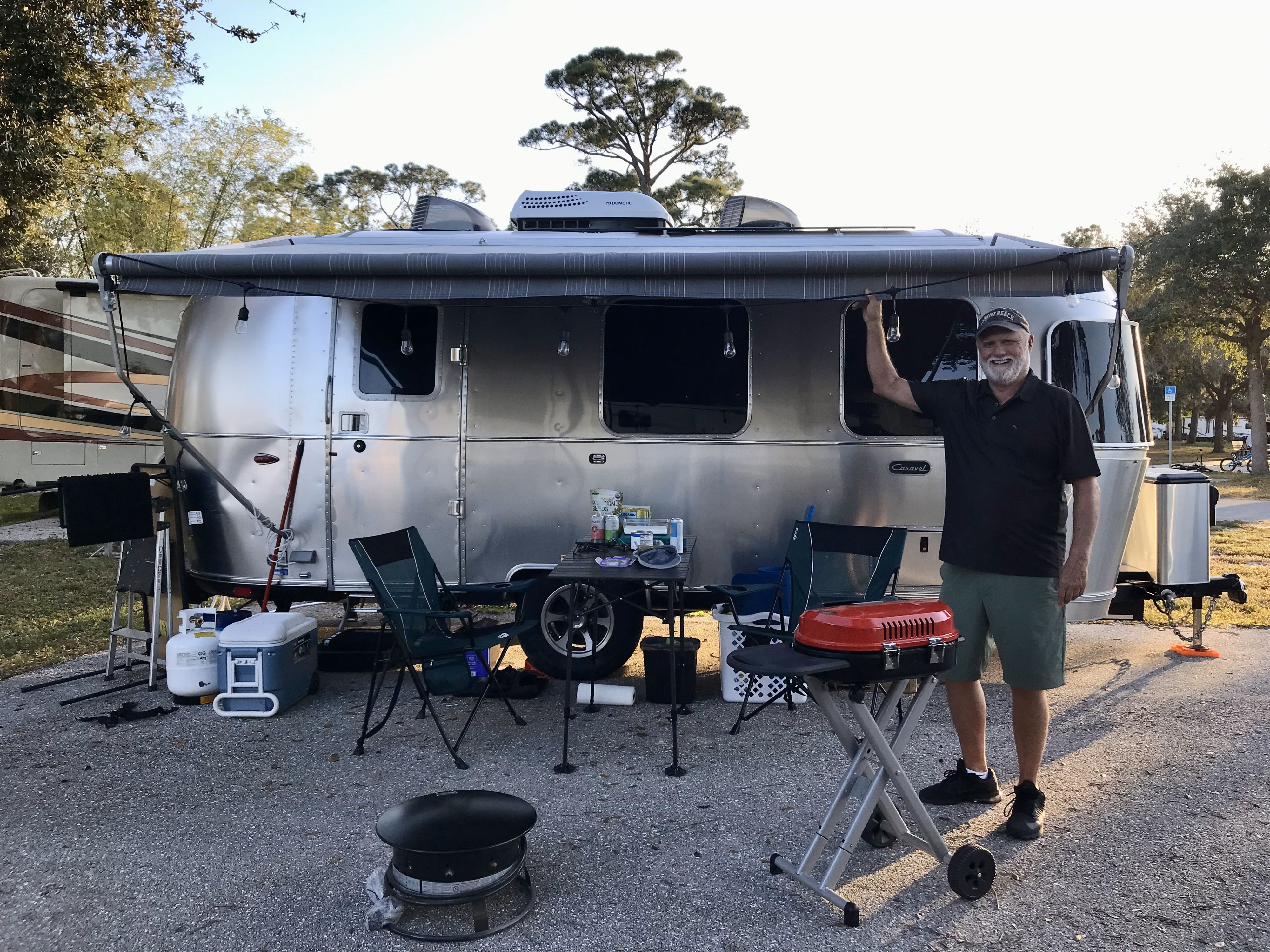 Glamping in Airstream comfort
