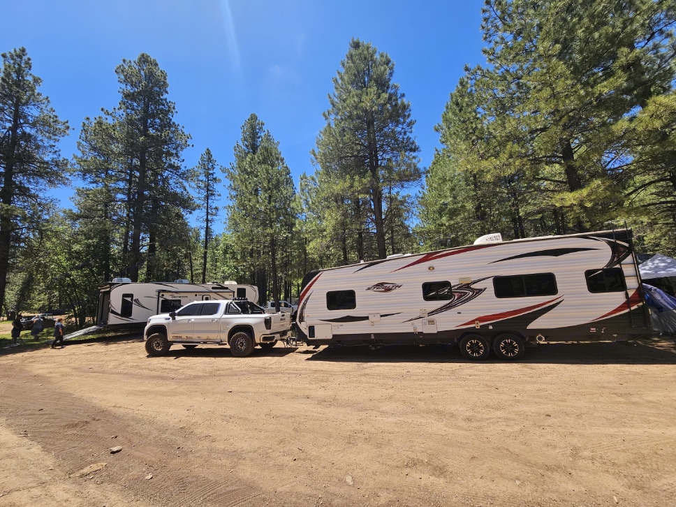 Toy hauler RV Rental 