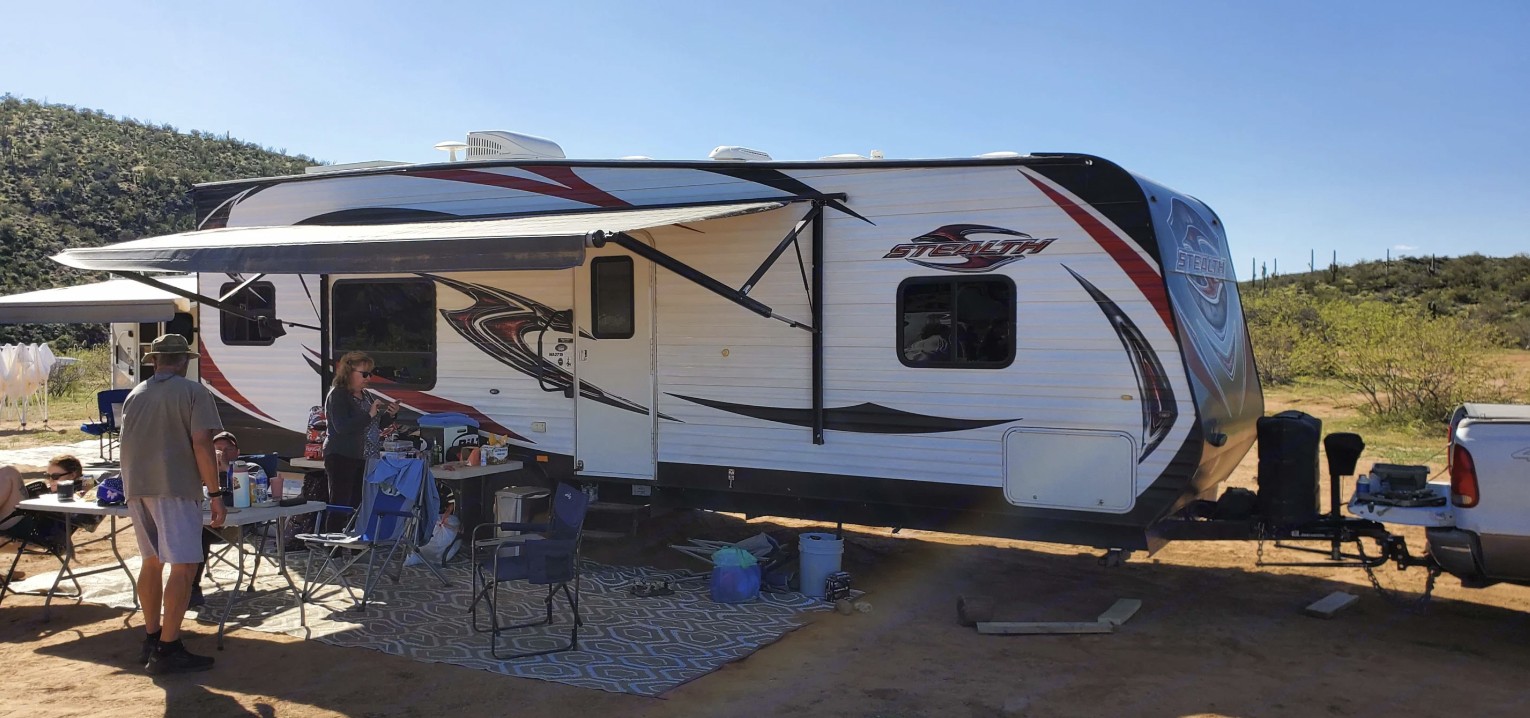 Toy hauler RV Rental 