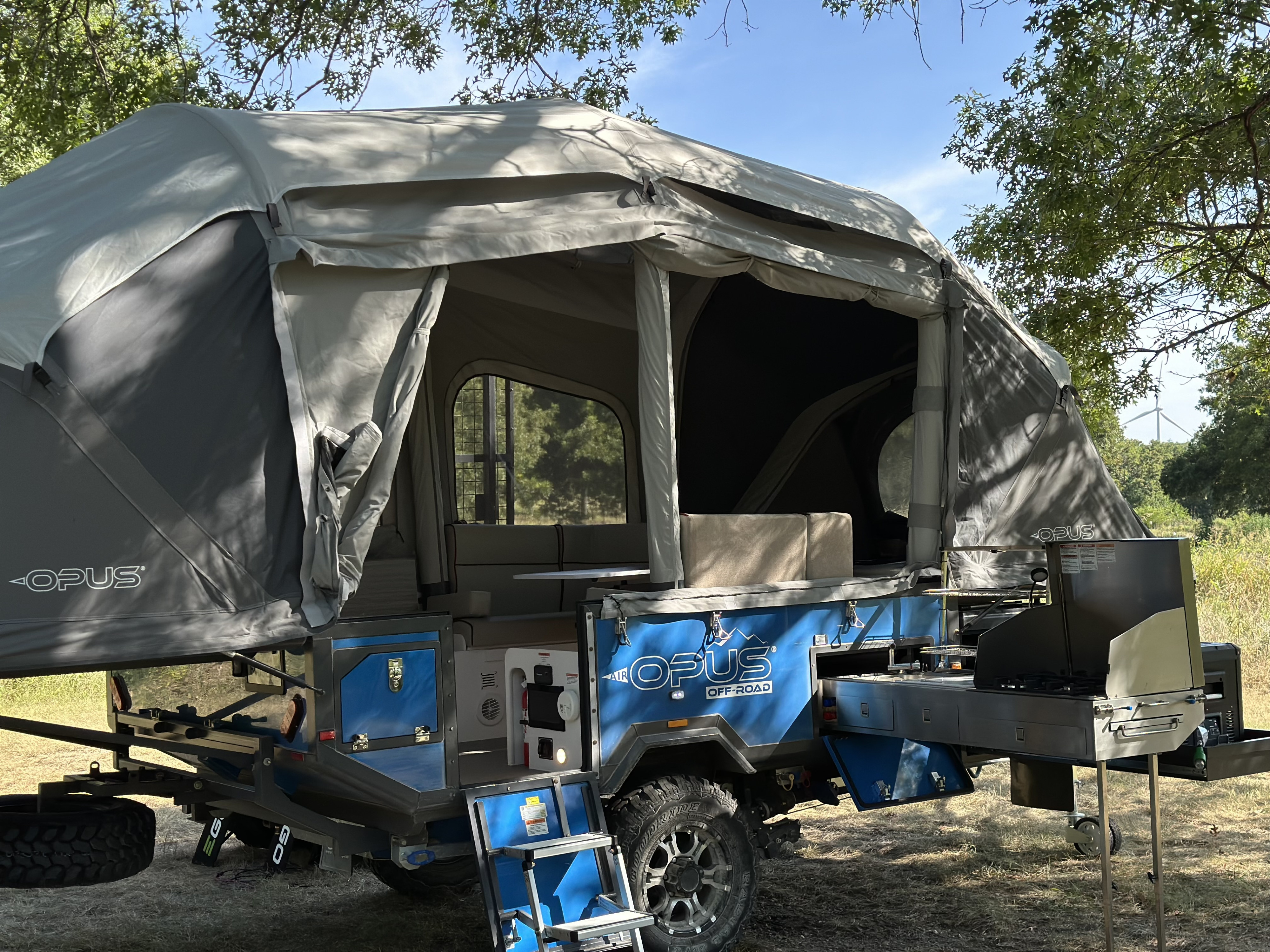 Off Road Inflatable Tent Trailer The Boreas Campers XT Camper Trailer