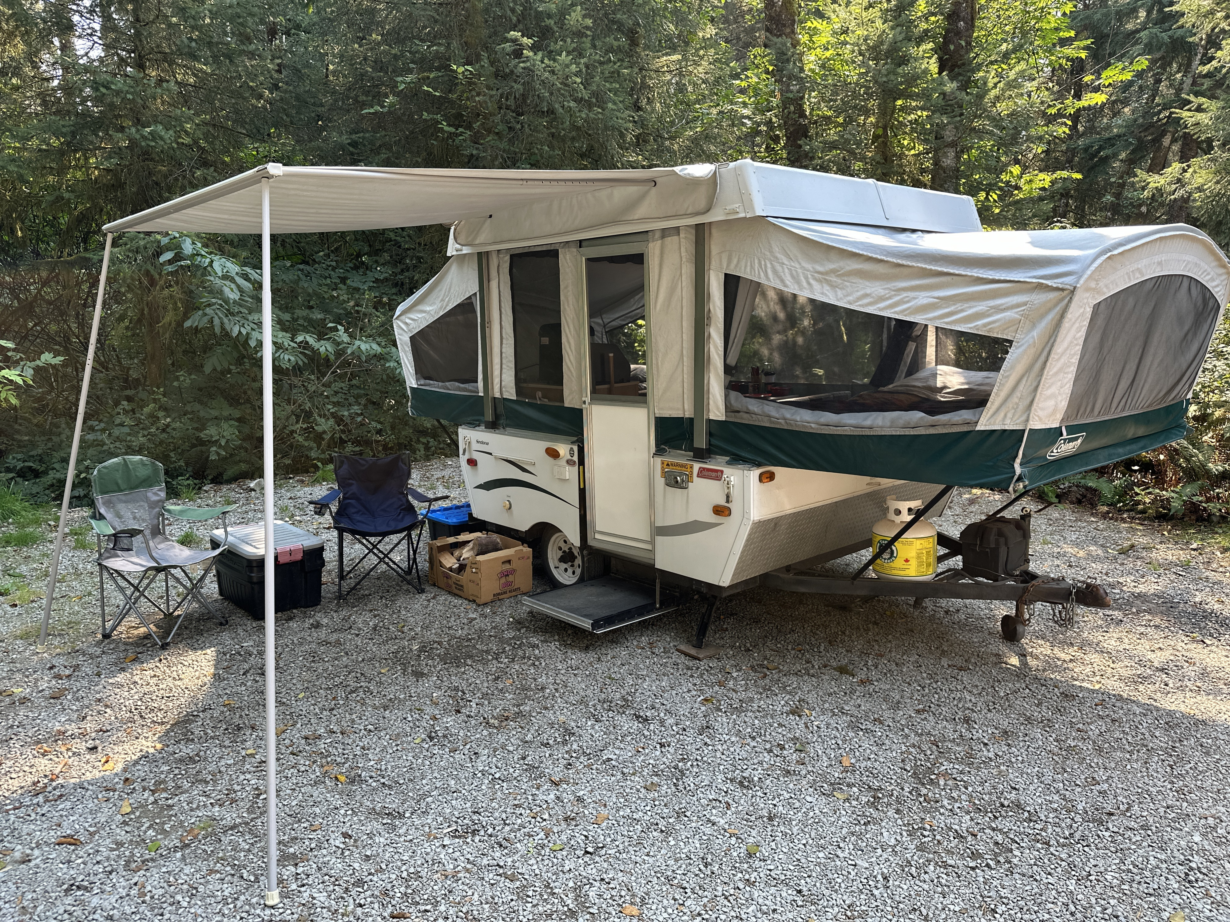 2010 Coleman Sedona Folding trailer Rental in Port Alberni, BC