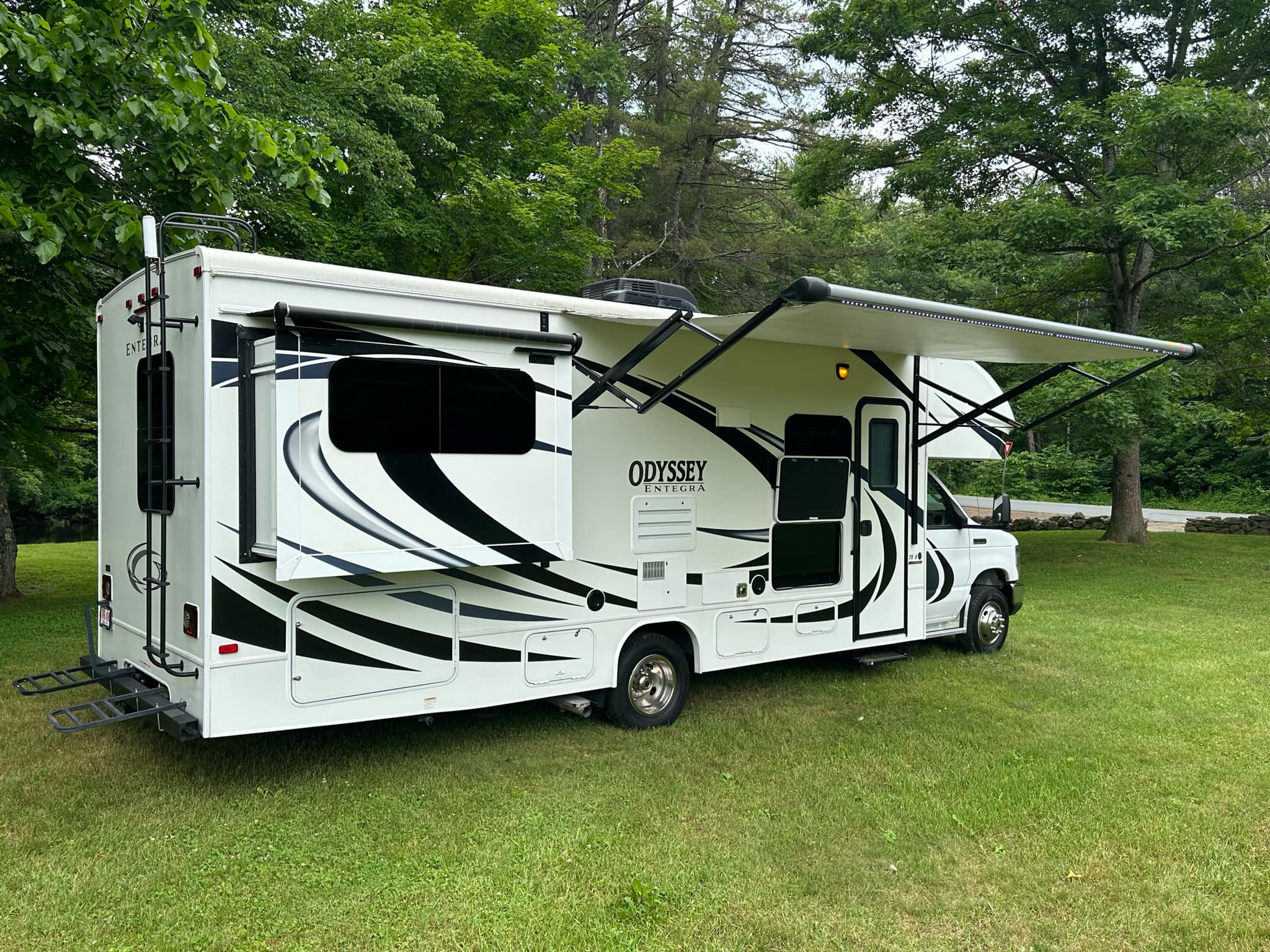 Your Adventure Awaits! Our 2020 Entegra Odyssey 26D is ready for you!