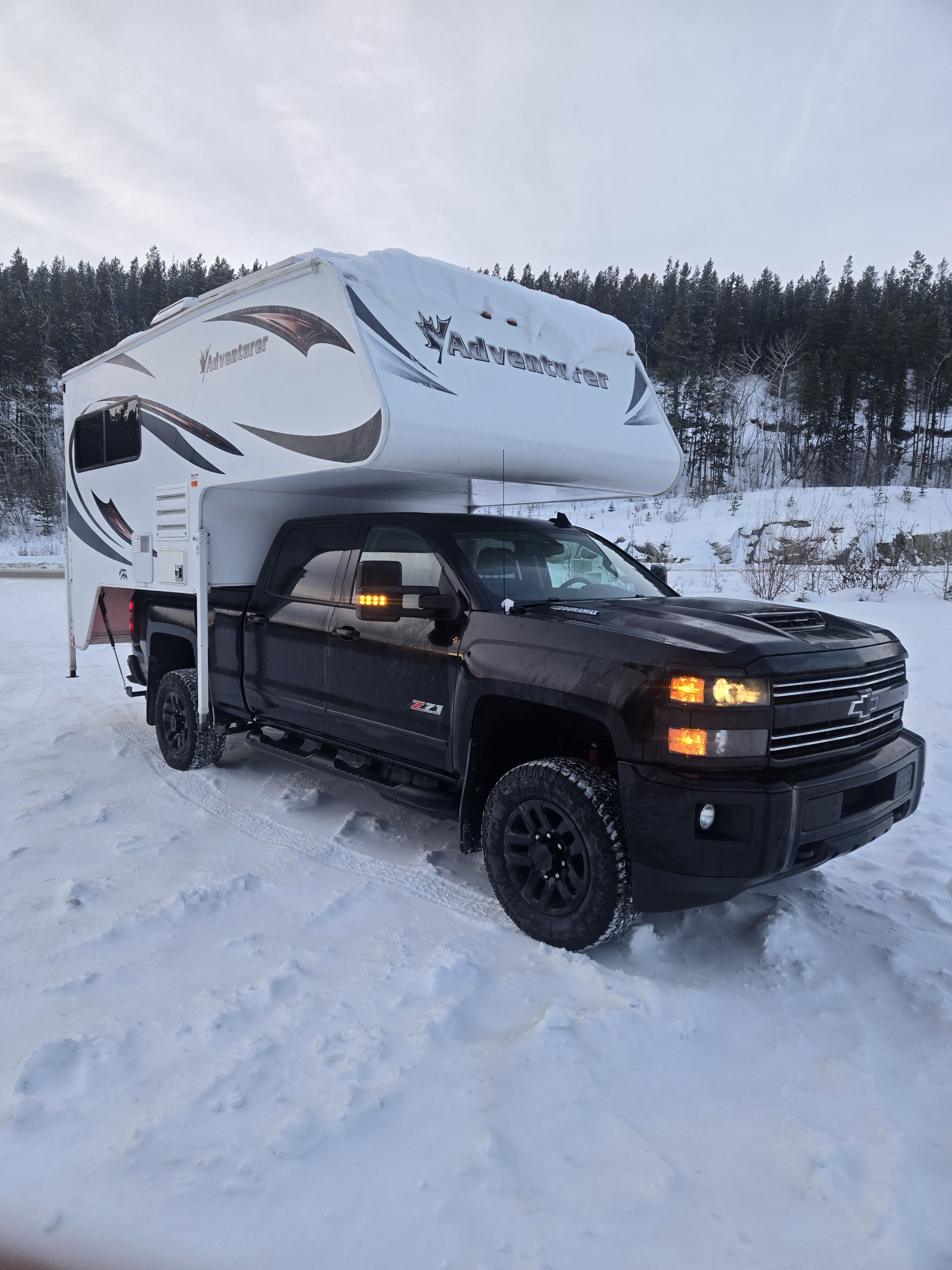 2018 adventurer 89rb on 2018 chevrolet silverado diesel with