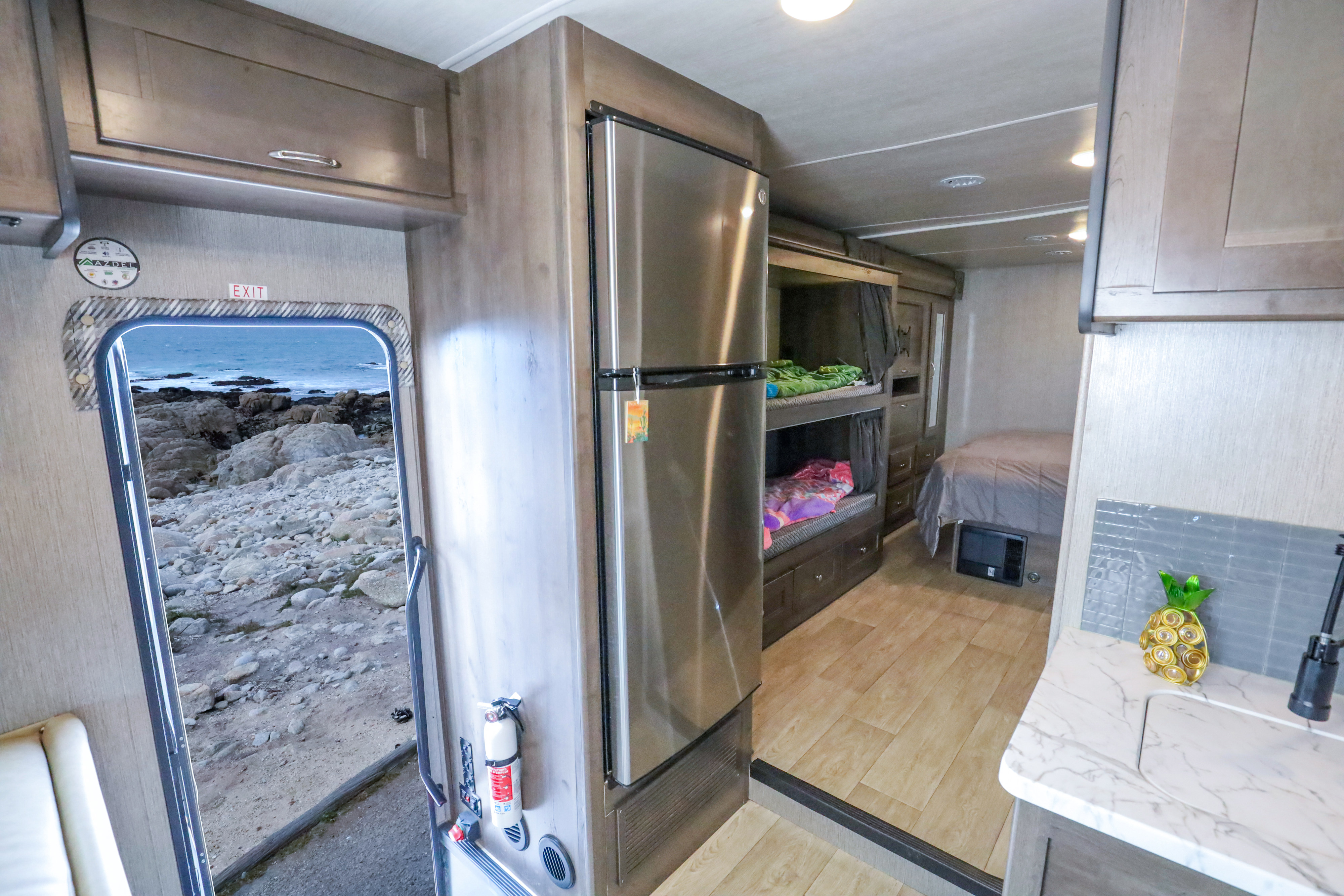 RV rental interior. Nexus Other 2023