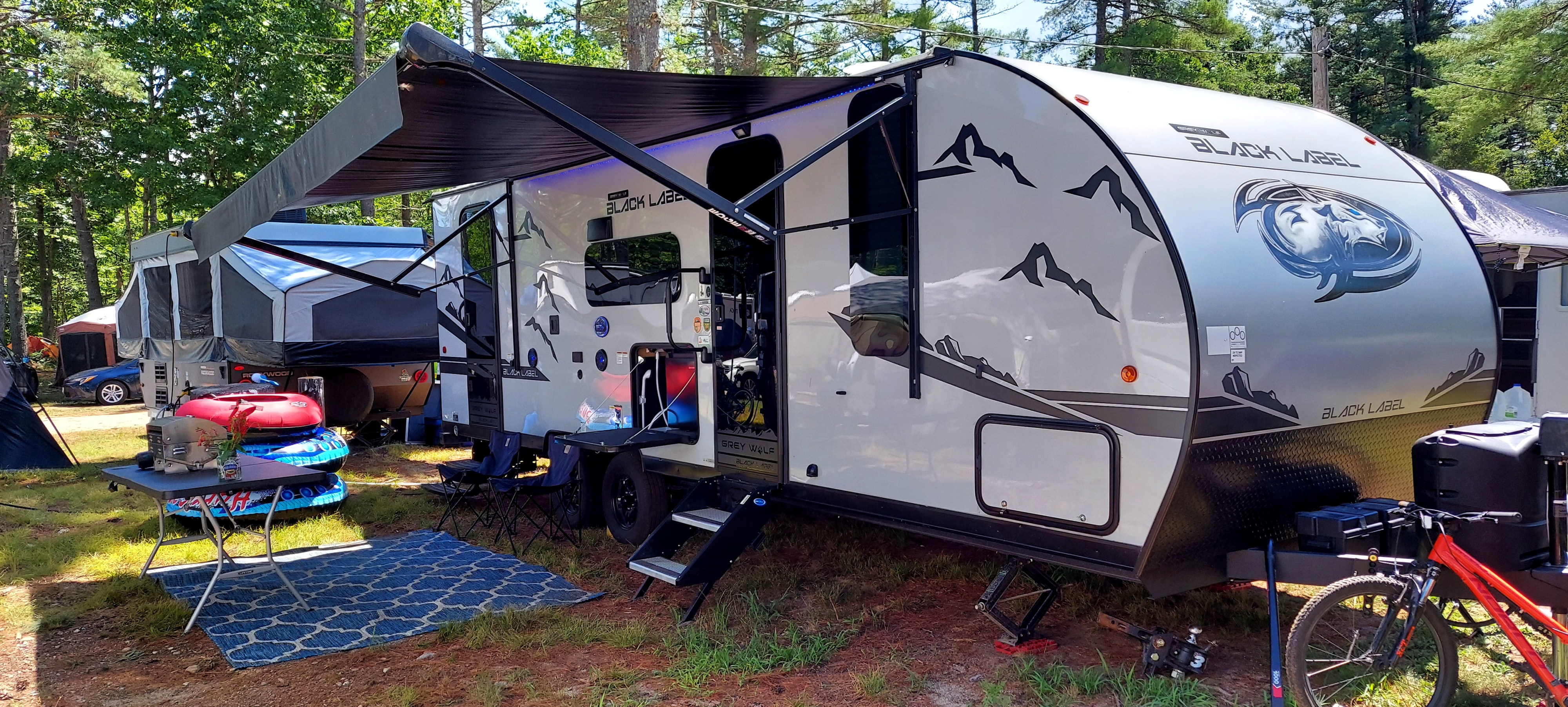 2023 Forest River Cherokee Grey Wolf Black Label Bunkhouse