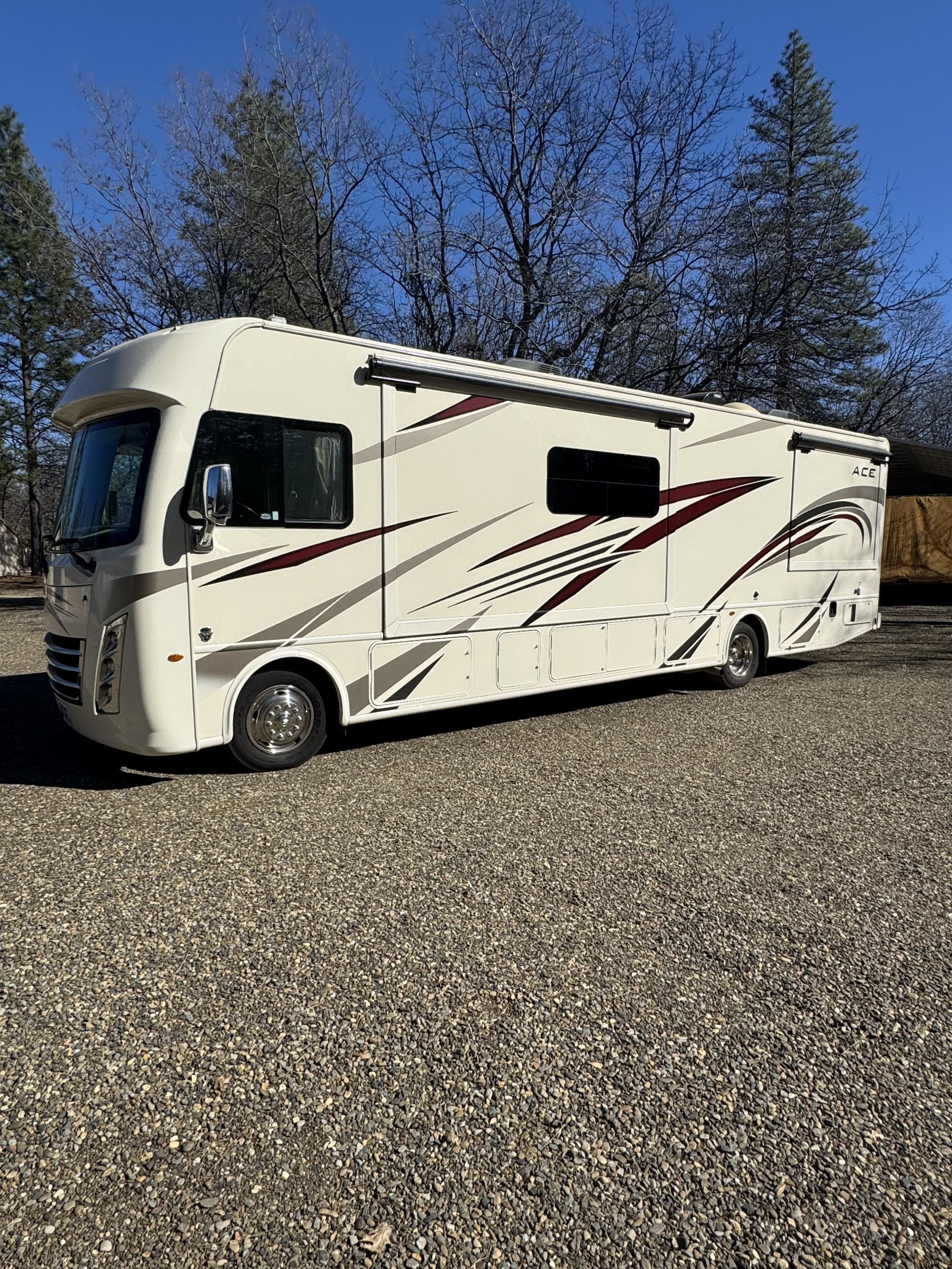 2019 Thor A.C.E. Class A Rental in Whitmore, CA | Outdoorsy
