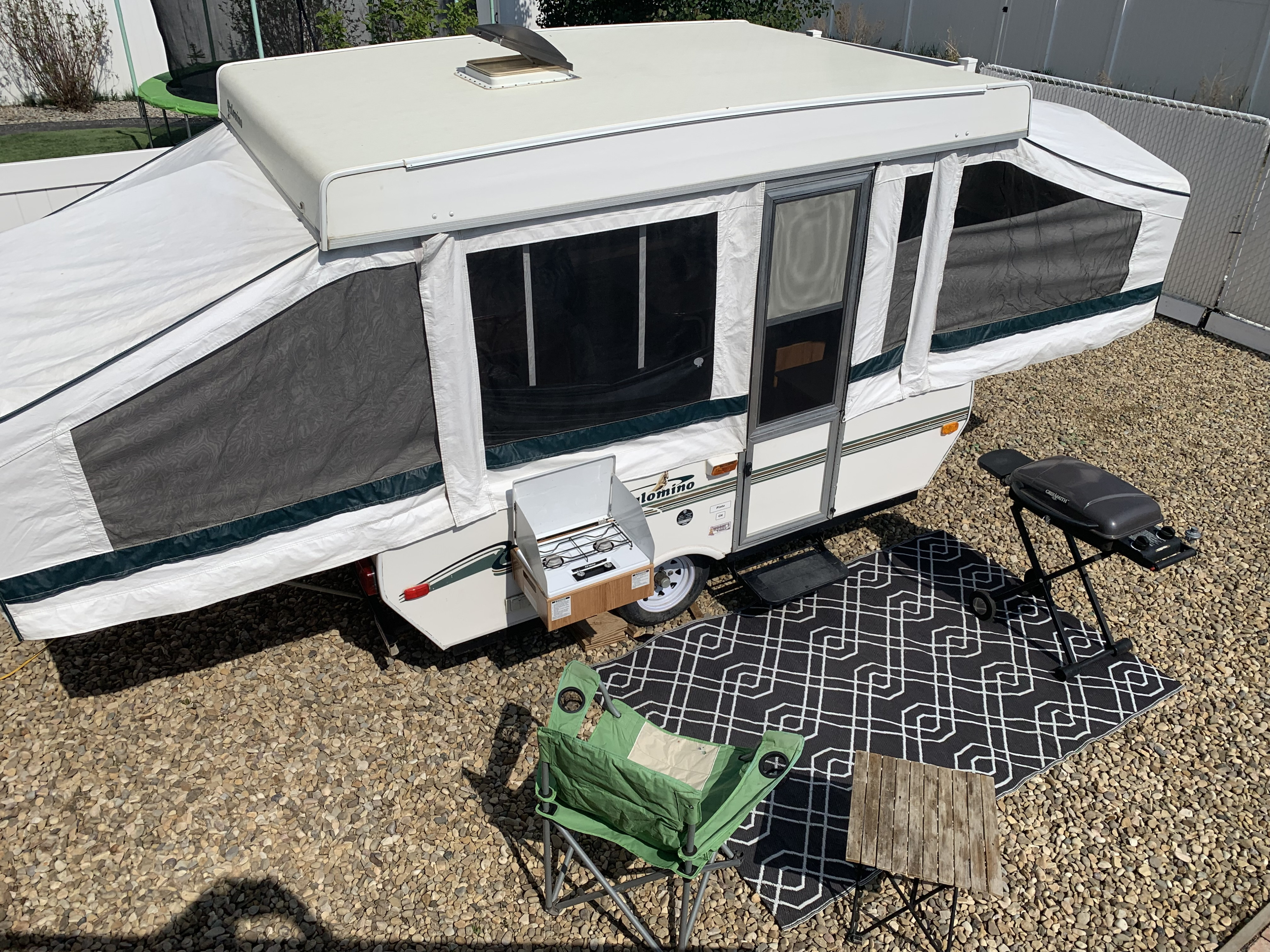 Unit #2 Lets Camp RV Rentals. Palomino Camping Adventure