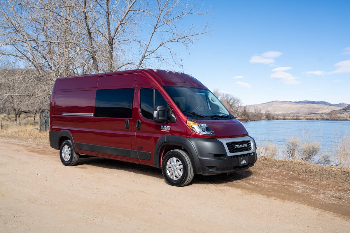 "Clifford" 2021 Ram Promaster Camper Van, Family Friendly, Unlimited Miles!