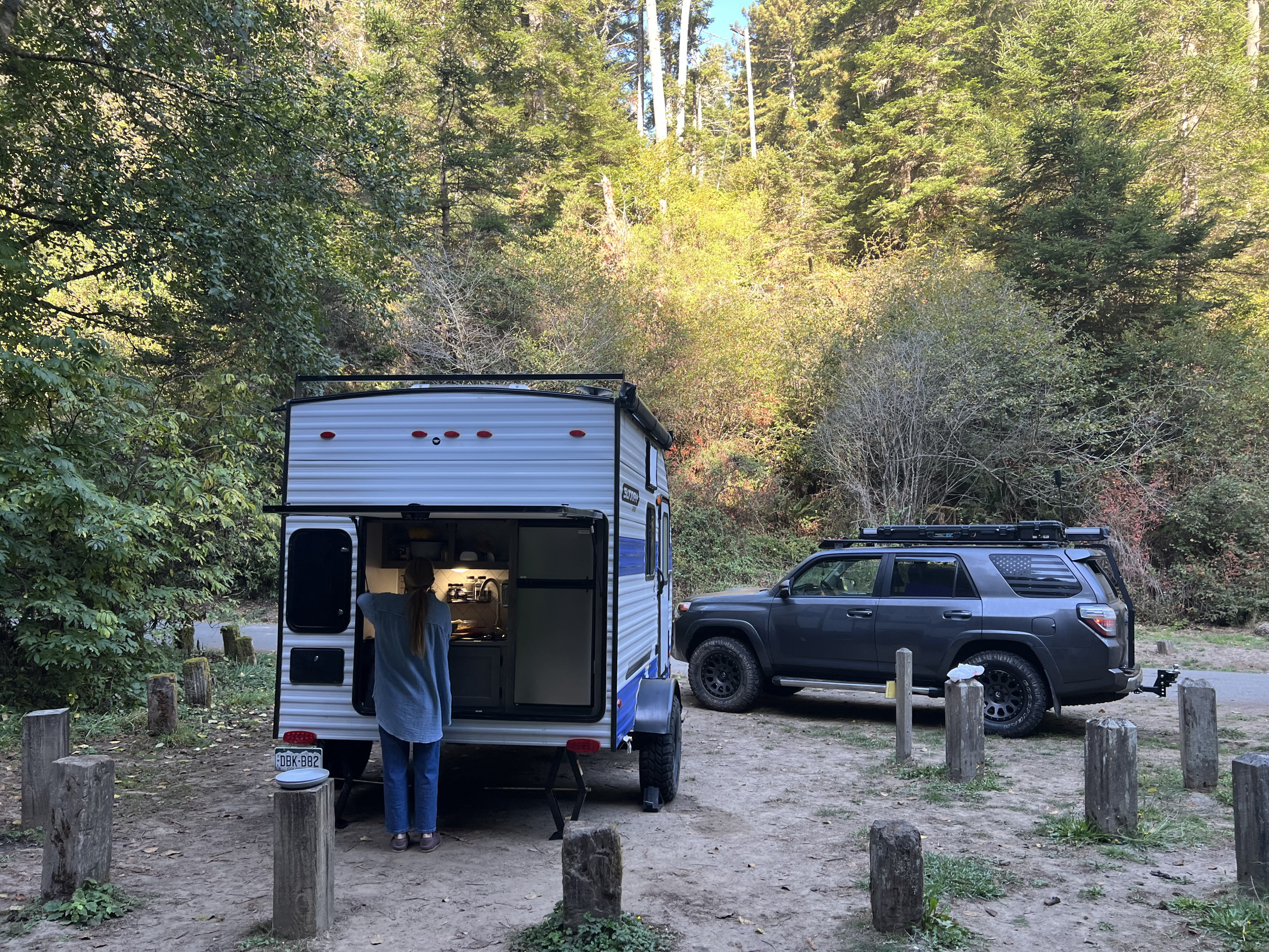 Sunset Park Sunray 129 off-road travel trailer