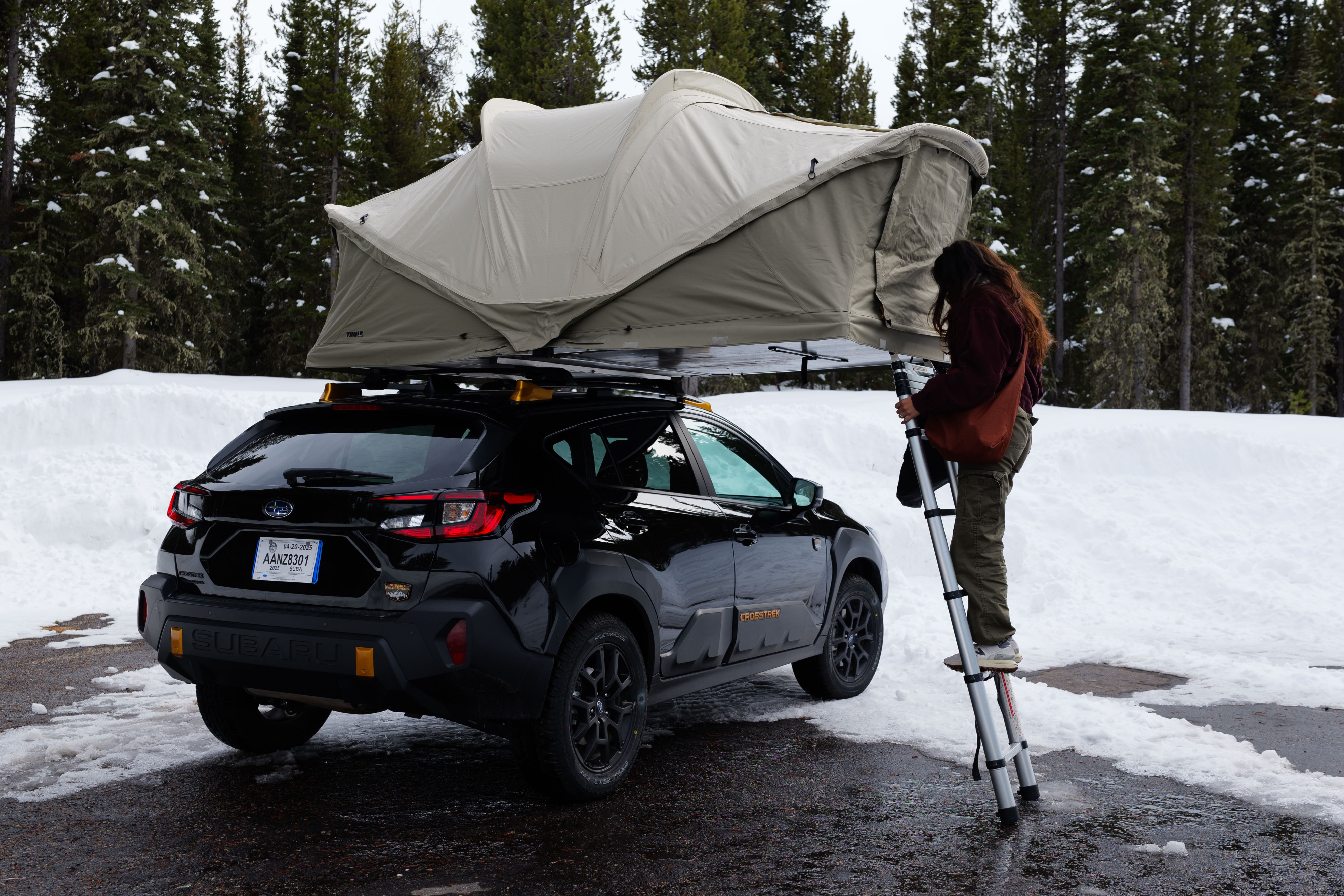 2025 AWD Subaru Crosstrek Wilderness With Rooftop Tent - Gear Included