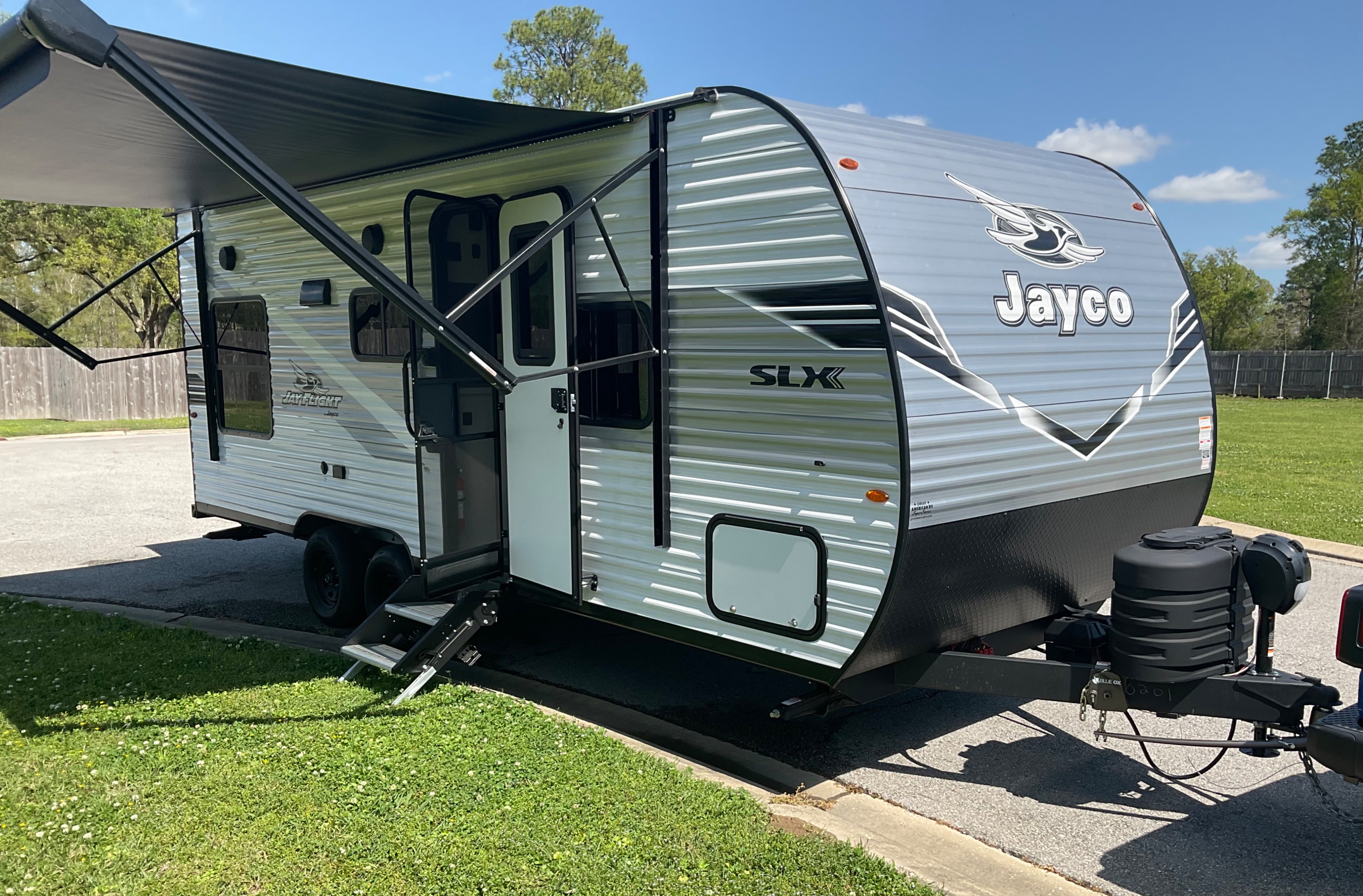Perfect couples and small family getaway trailer!