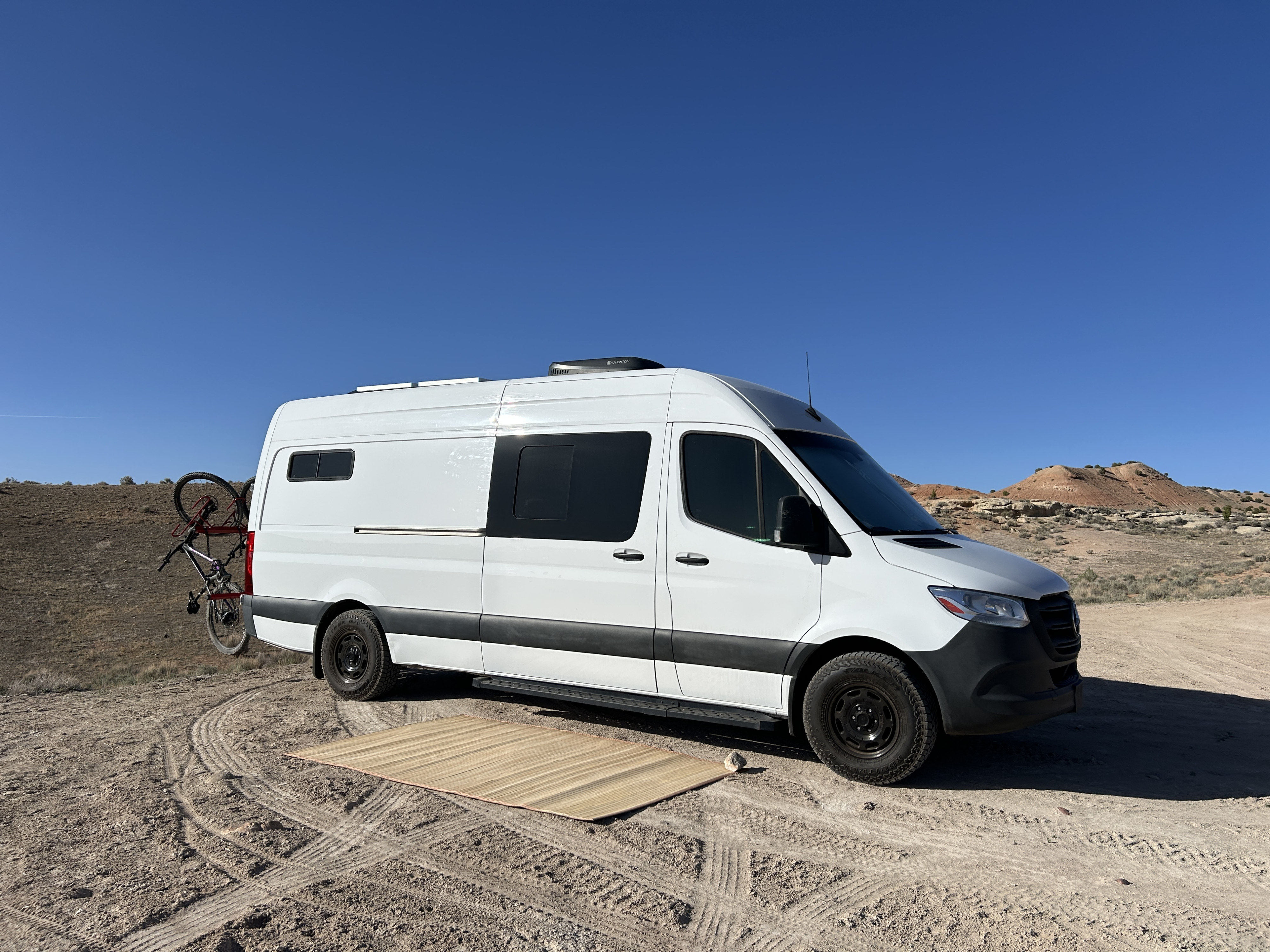 Peaks, Pines, and Pedals – Adventure-Ready Sprinter Van