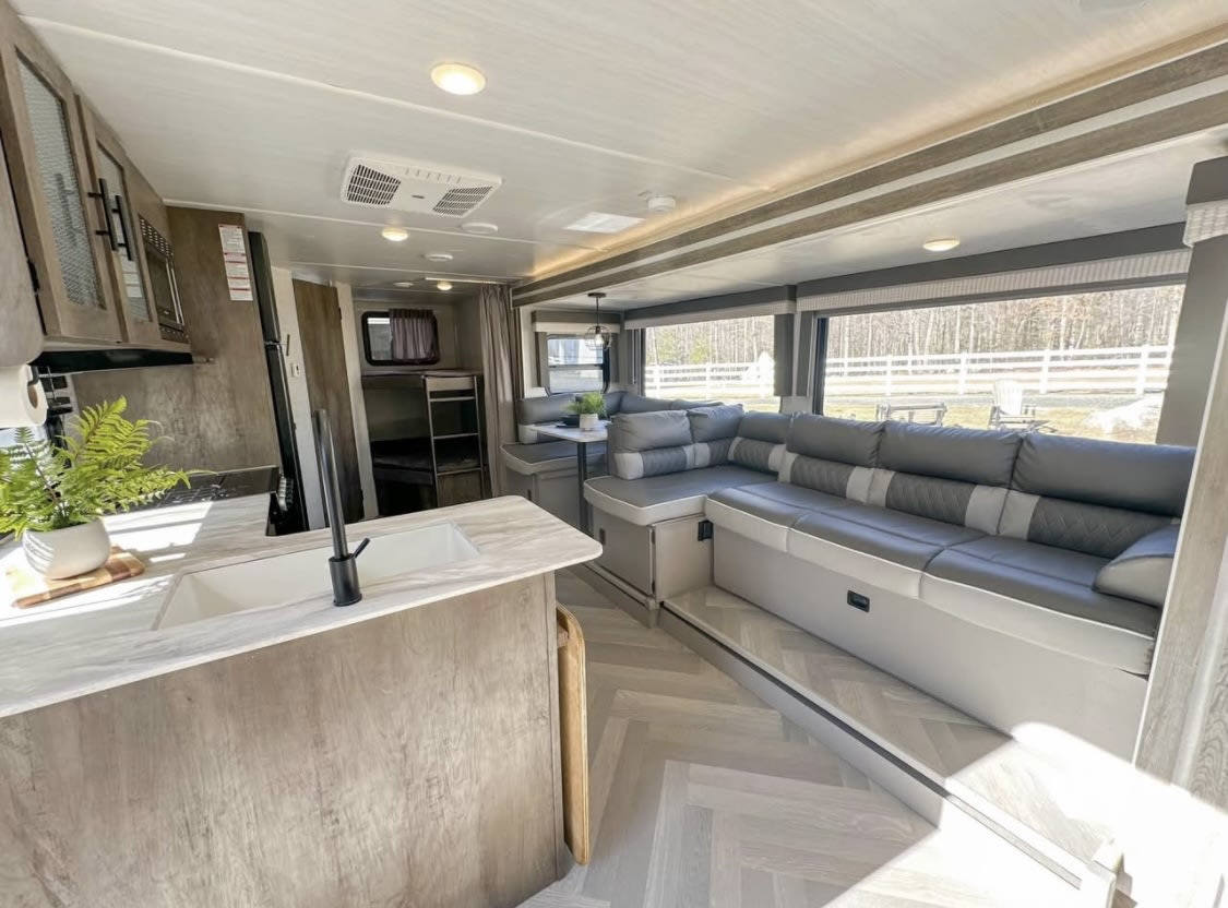 Adventure Awaits- Comfy, cozy home on wheels