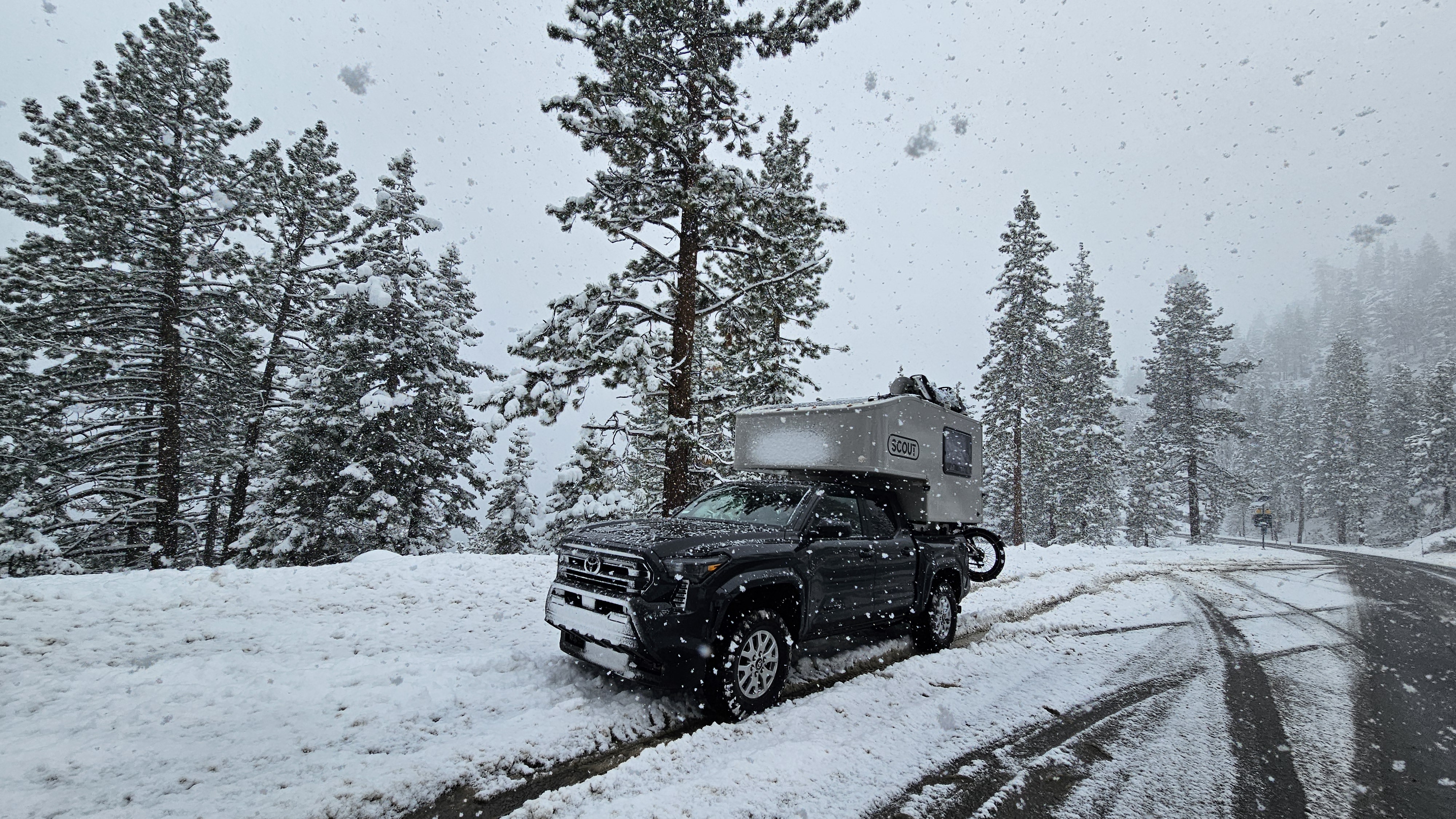 SCOUT YOHO + 2025 TACOMA 4X4 SKI BASE