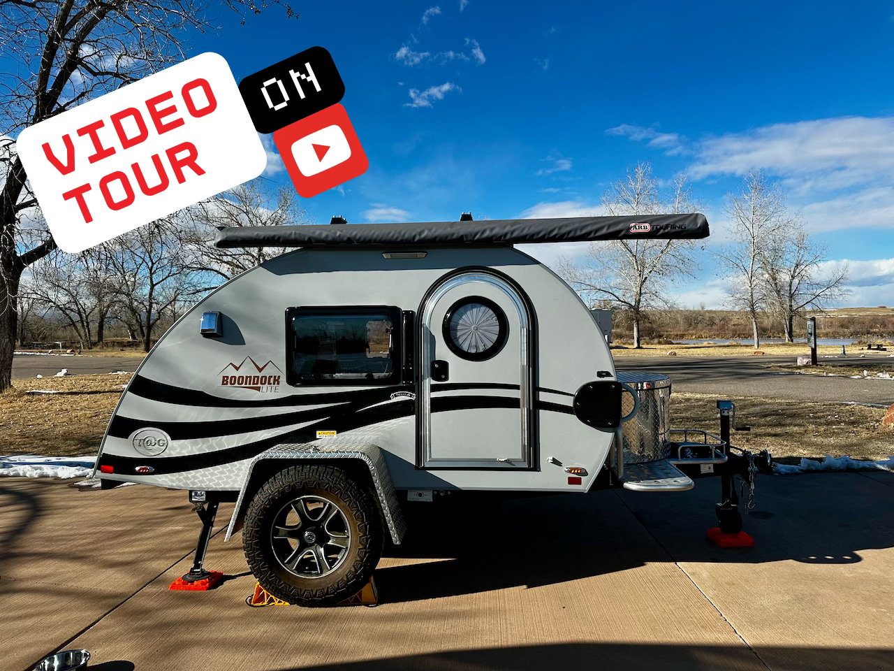 Spacious & Easy to Tow Teardrop: Pet Friendly 2020 nuCamp Boondock XL