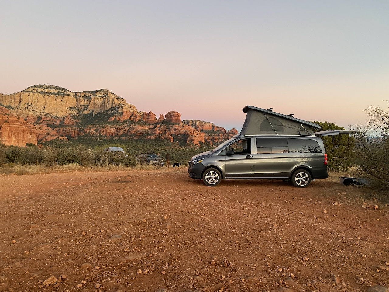 Modern Pop-Top Camper, Fully Loaded