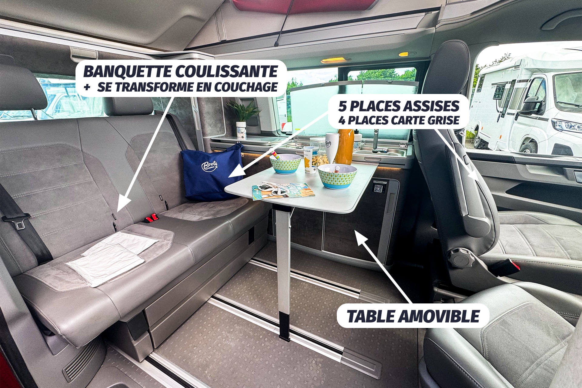 2023 Volkswagen California Coast T6 Camper van Rental in Saint