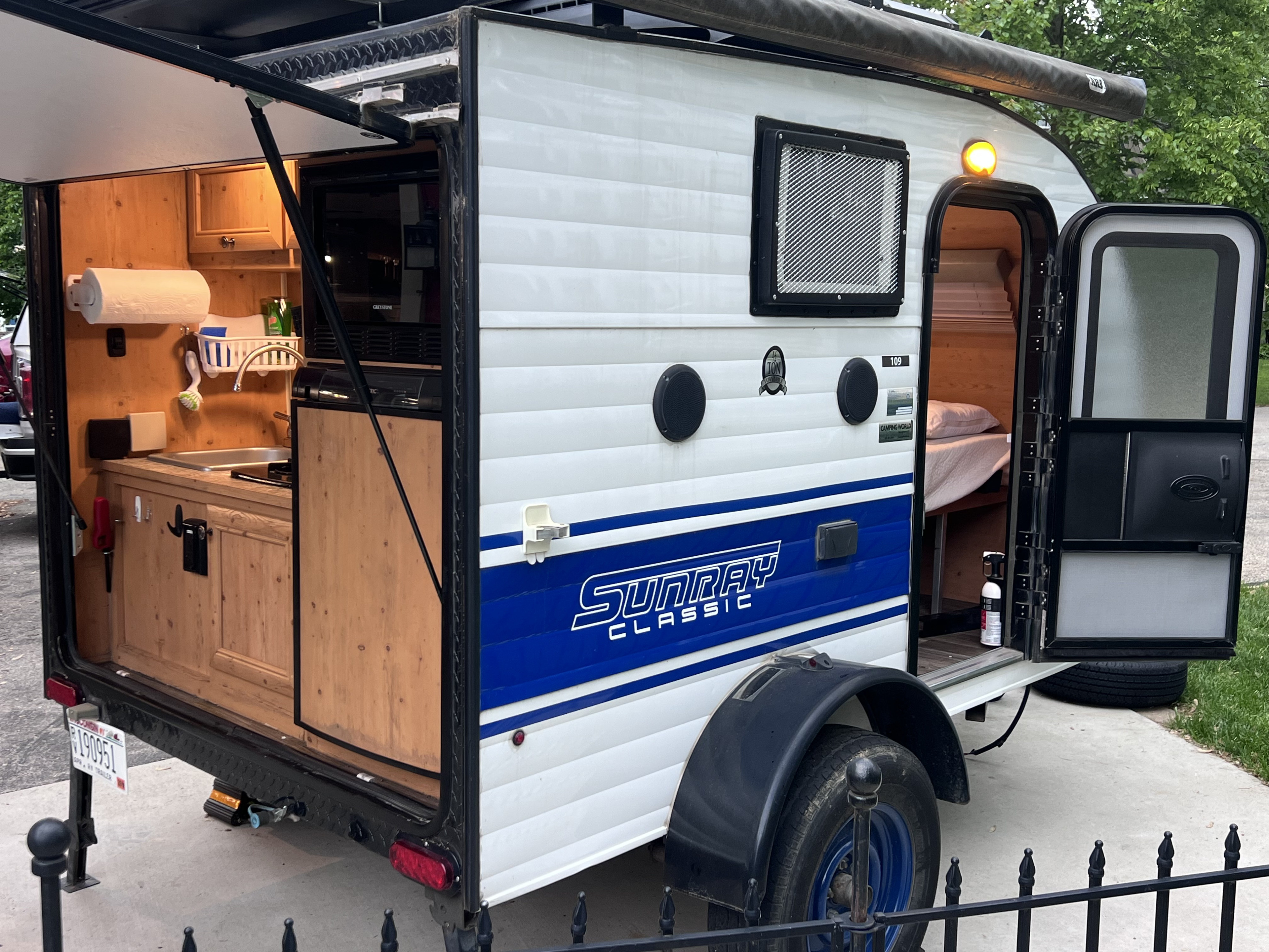 Northwoods SunRay 109 Teardrop Adventure