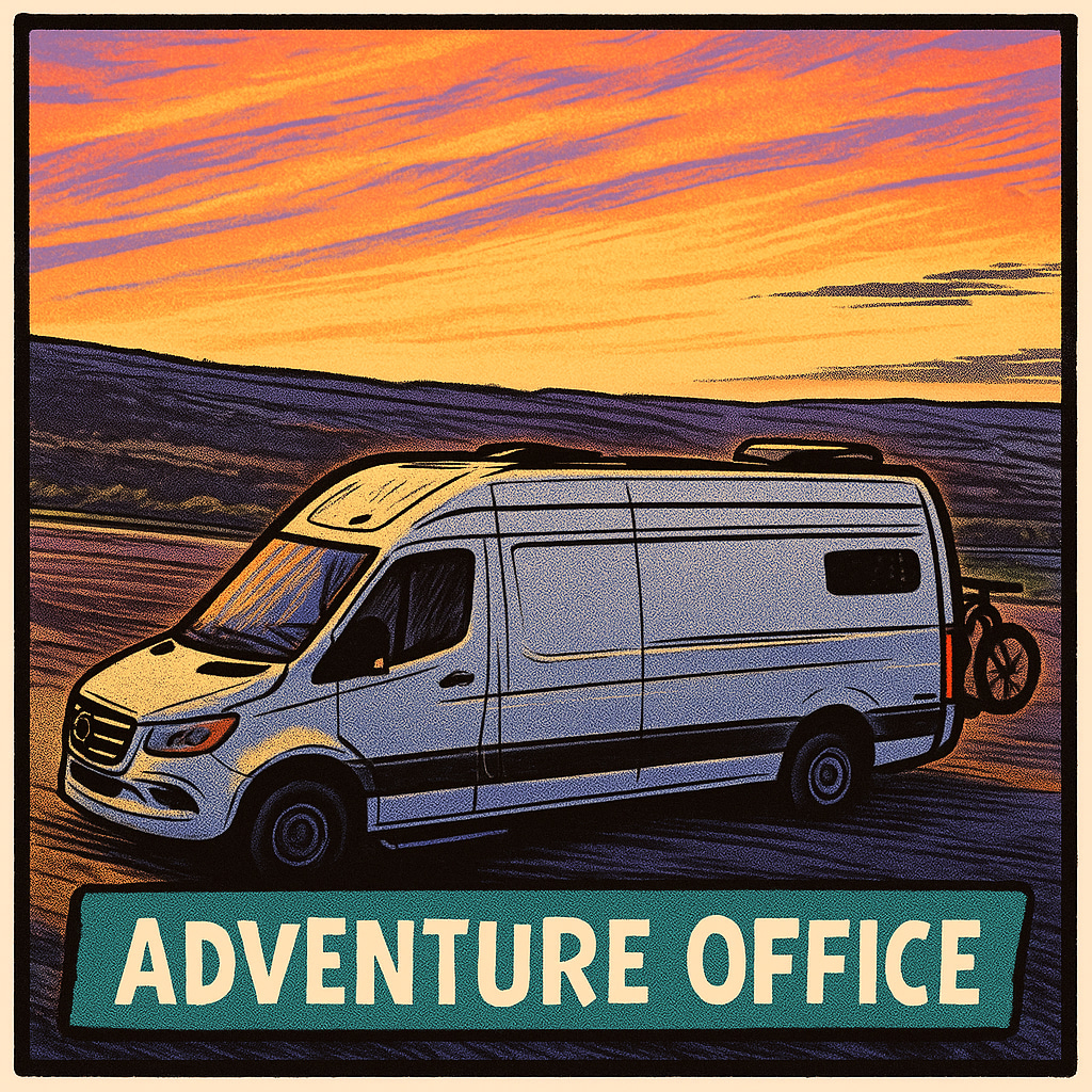 Offgrid Adventure Wagon - Virtual Office (StarLink)