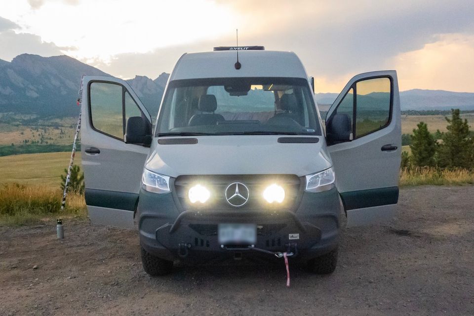 Firefly - fully off-grid 2022 Mercedes Sprinter. Pet friendly.