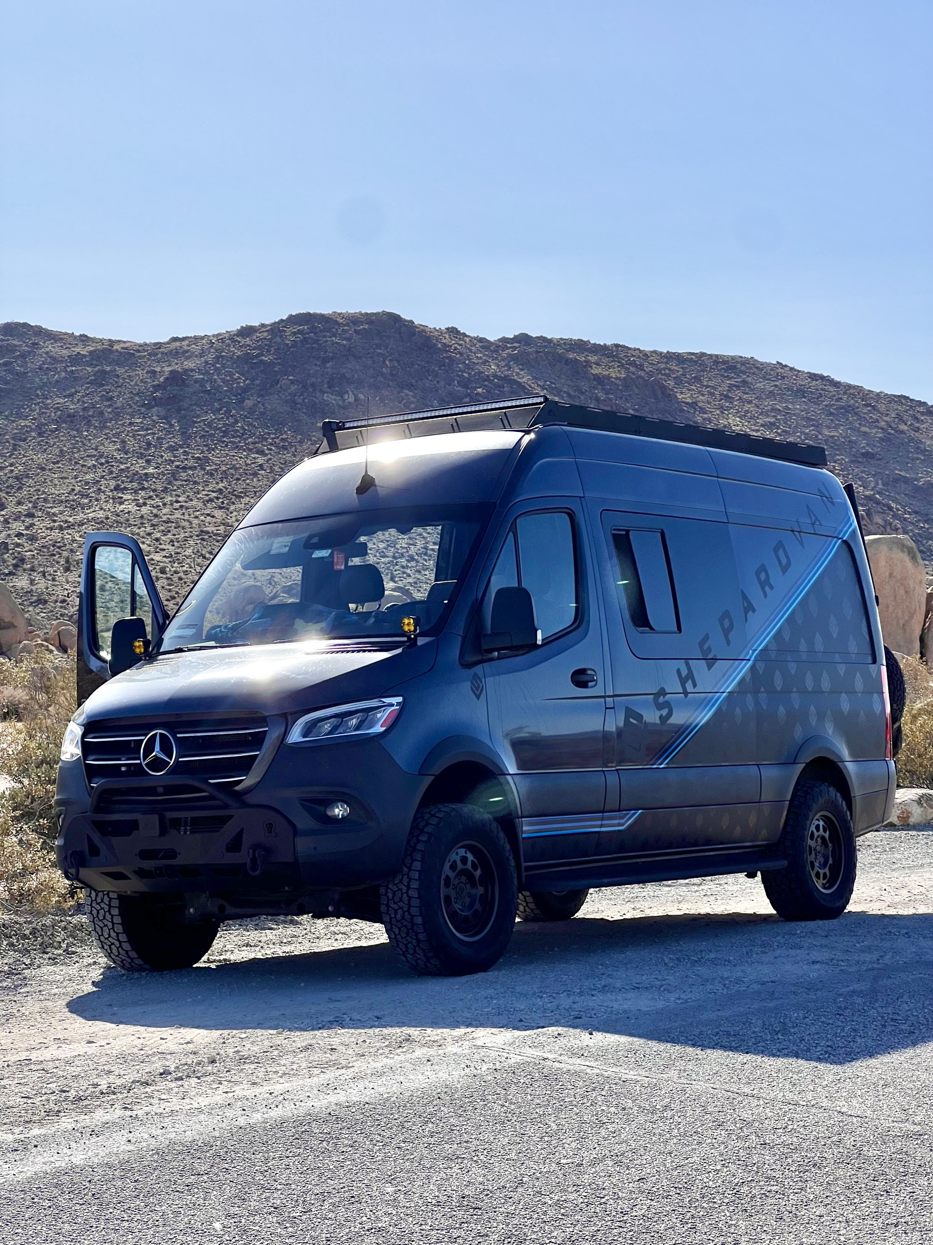 Adventure-Ready Sprinter 4x4 (Seat+Sleeps 4) for Families!
