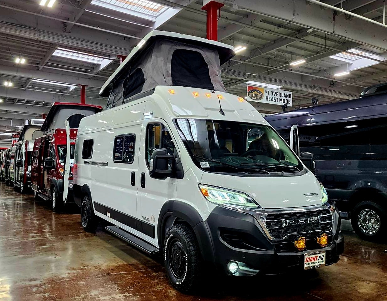 2025 Winnebago Solis 59PX | Pop-Top, Solar, Generator & A/C | Sleeps 4