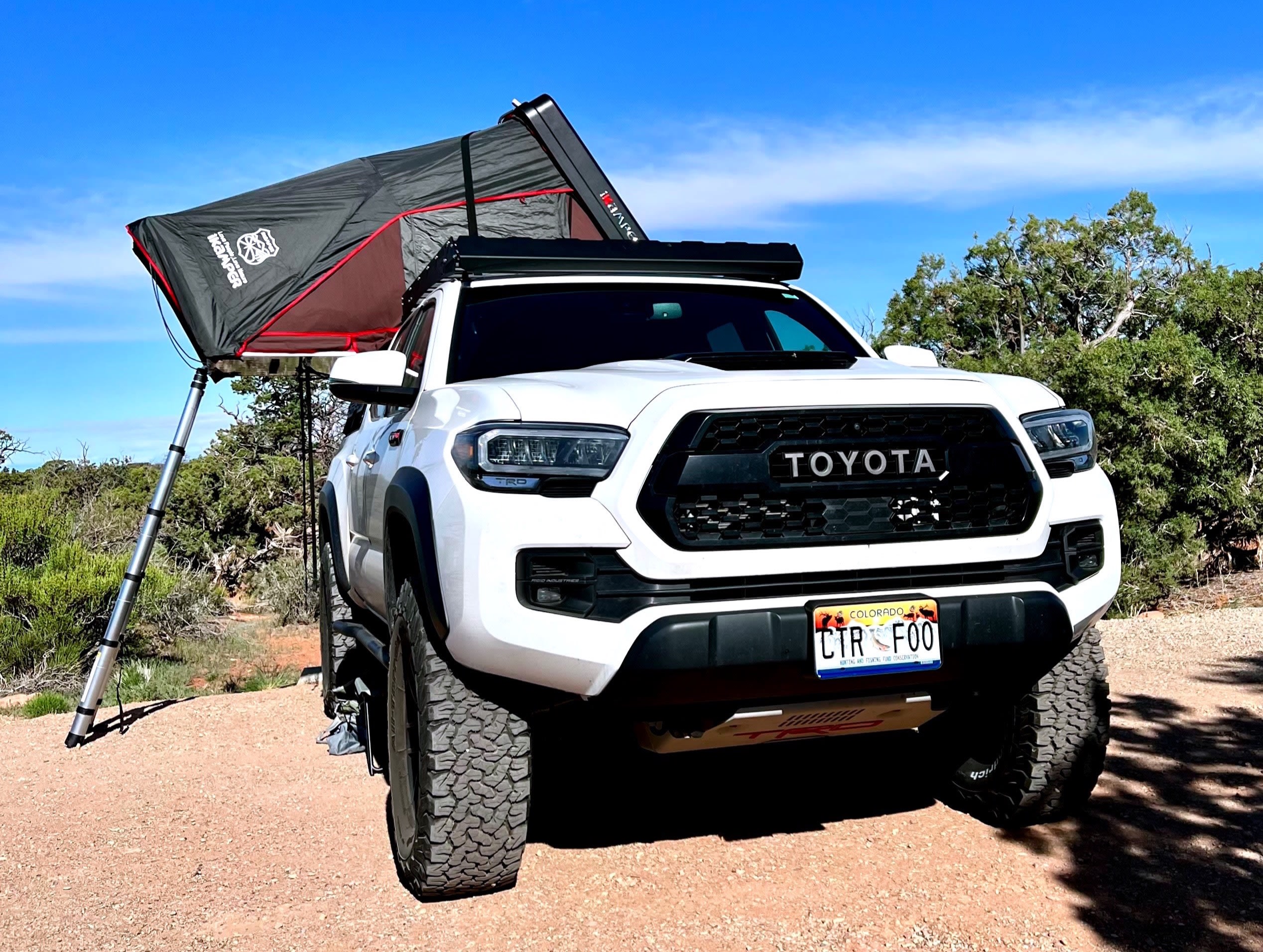 Adventure Ready! - Toyota Tacoma TRD Pro w/ iKamper Rooftop Tent
