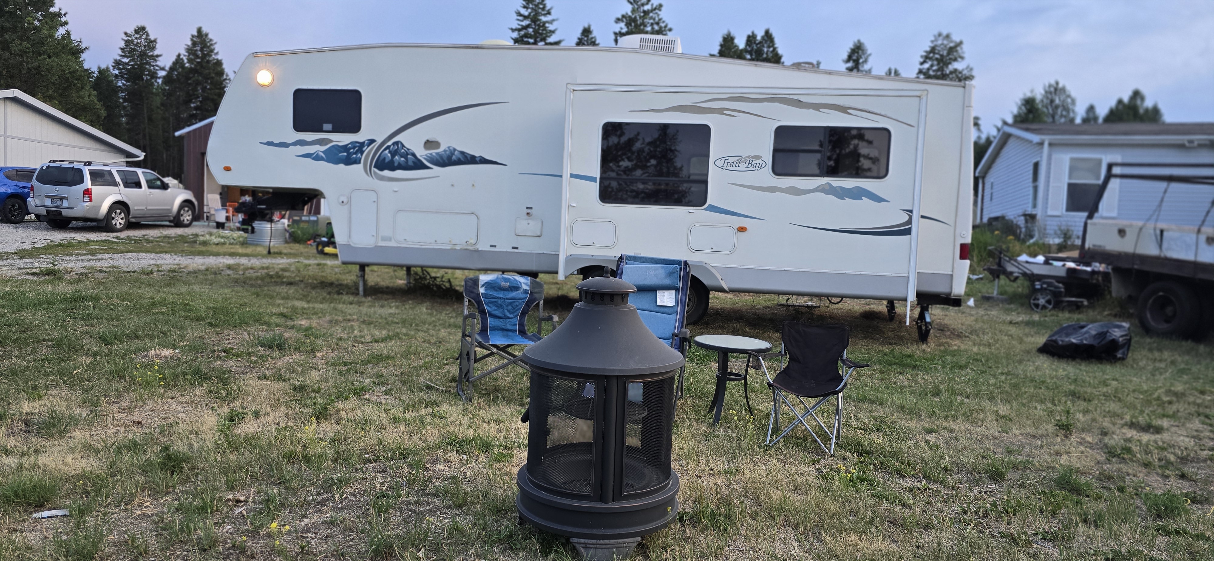 R-Vision 5th wheel on Site