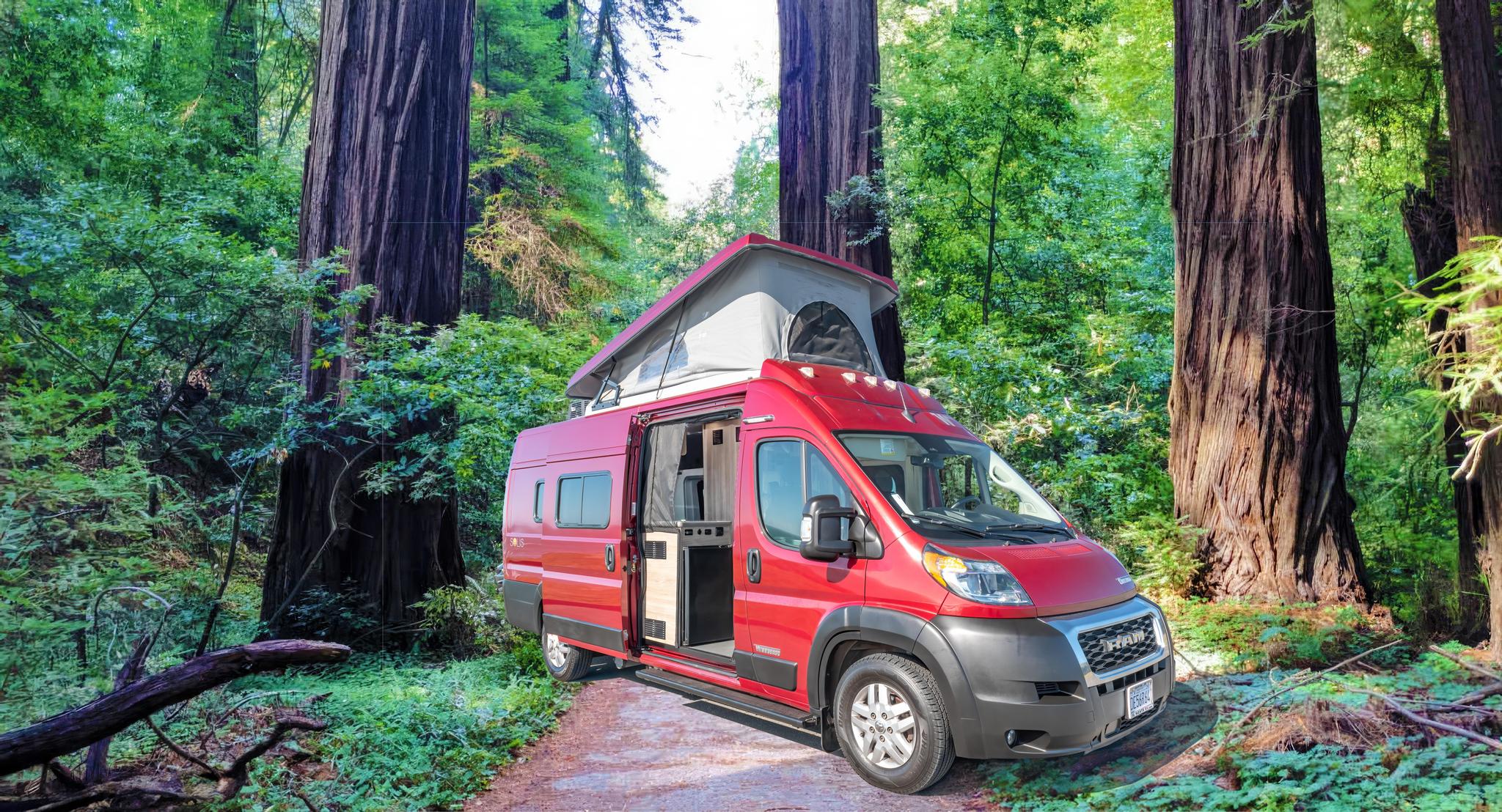 Meet Scarlet - Adventure + Luxury - 4 seatbelts/sleeps 4