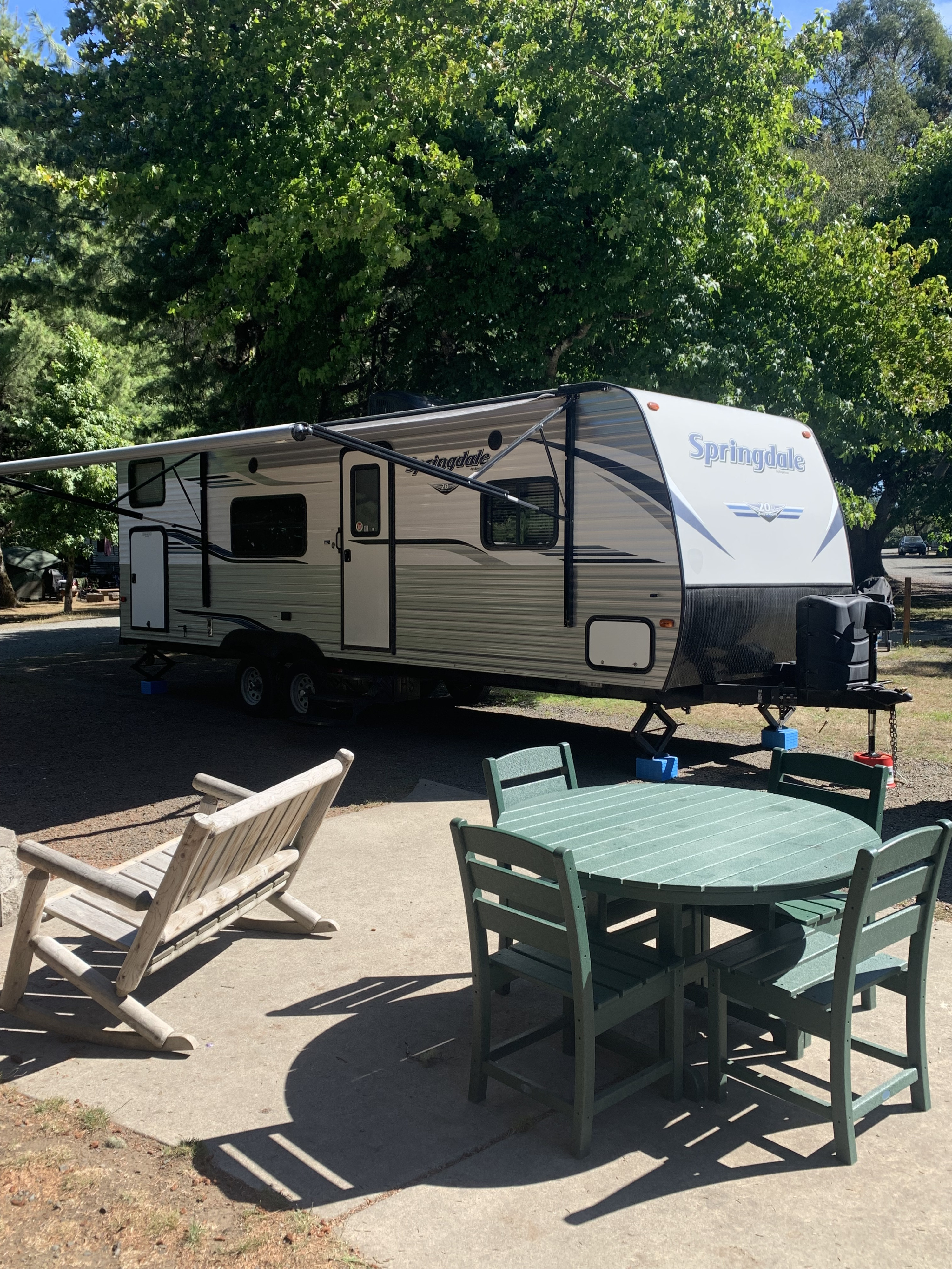 Camping in Comfort