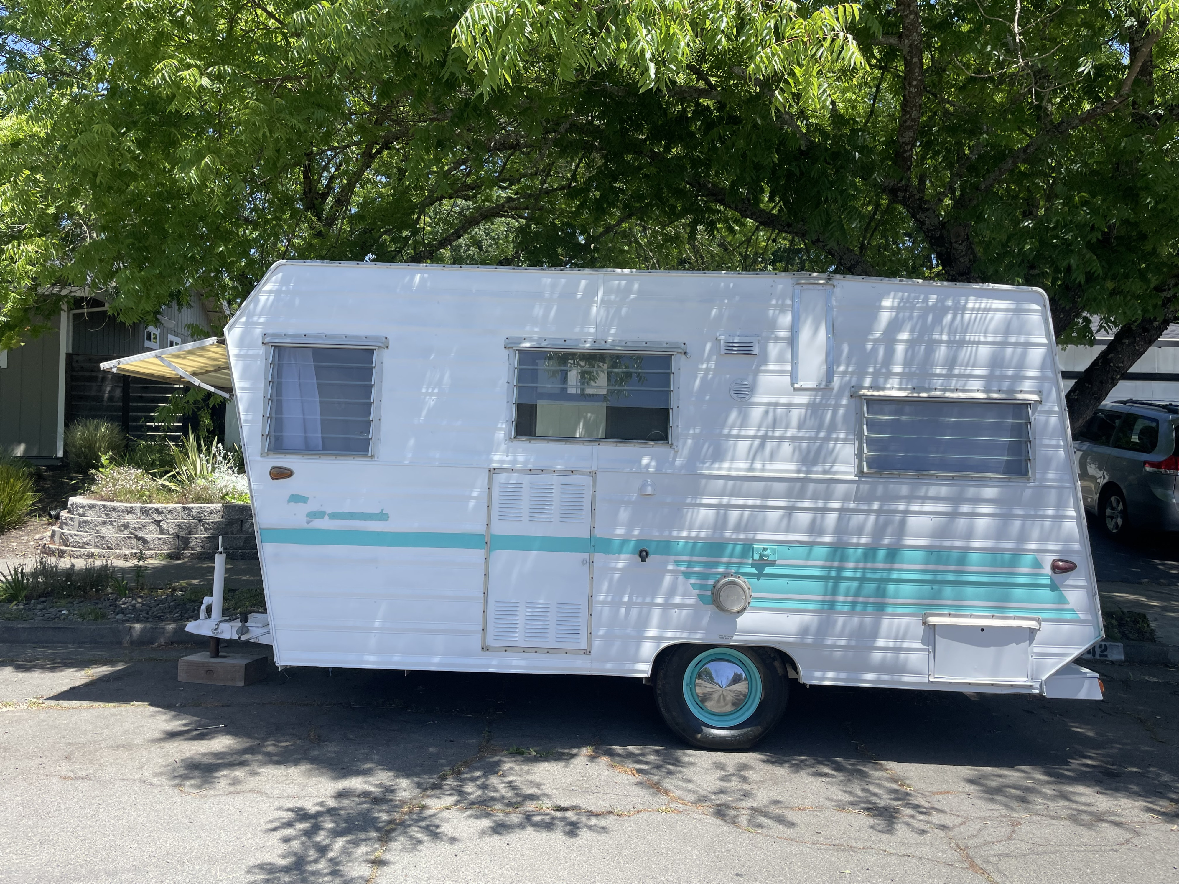 Tiffany The 1969 Vintage Travel Trailer