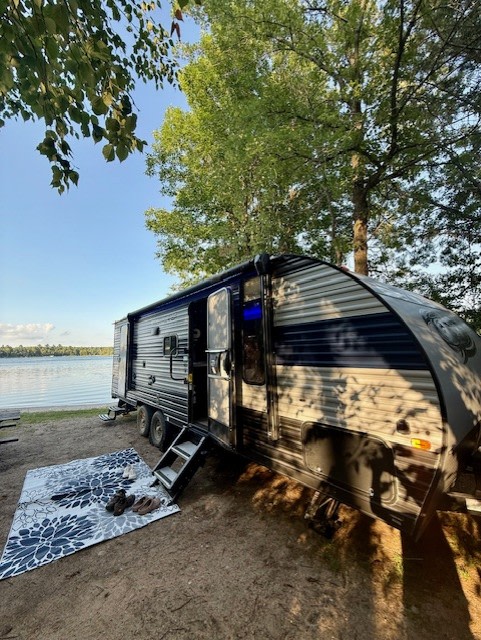 "The Big Dipper" Bunkhouse with bedroom, bunk set, sofa, and dinette