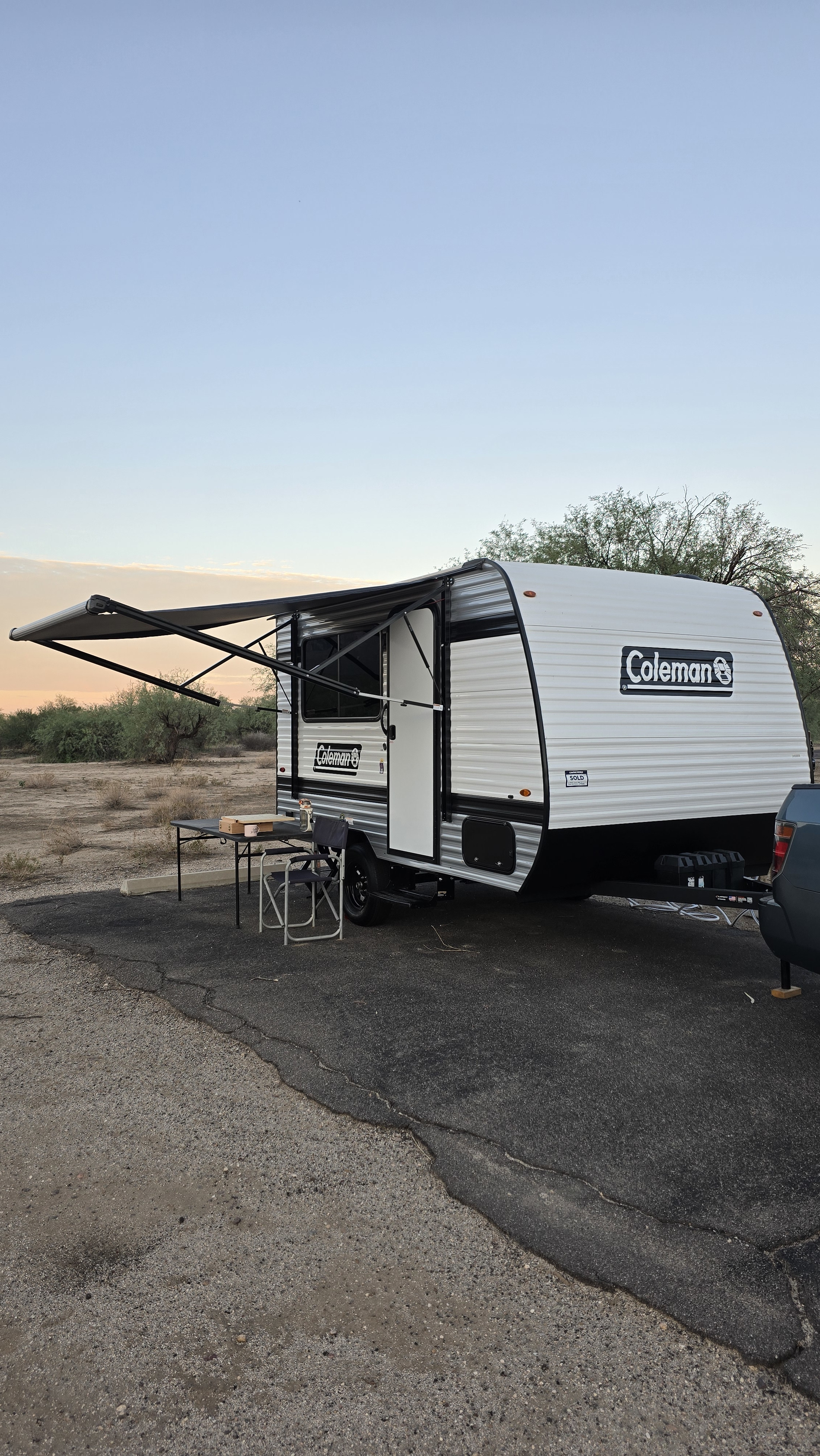 Sleeps 2, Towable by Small Truck/SUV