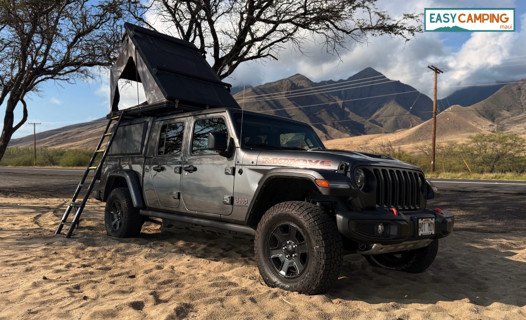 Jeep Gladiator Mojave by Easy Camping Maui
