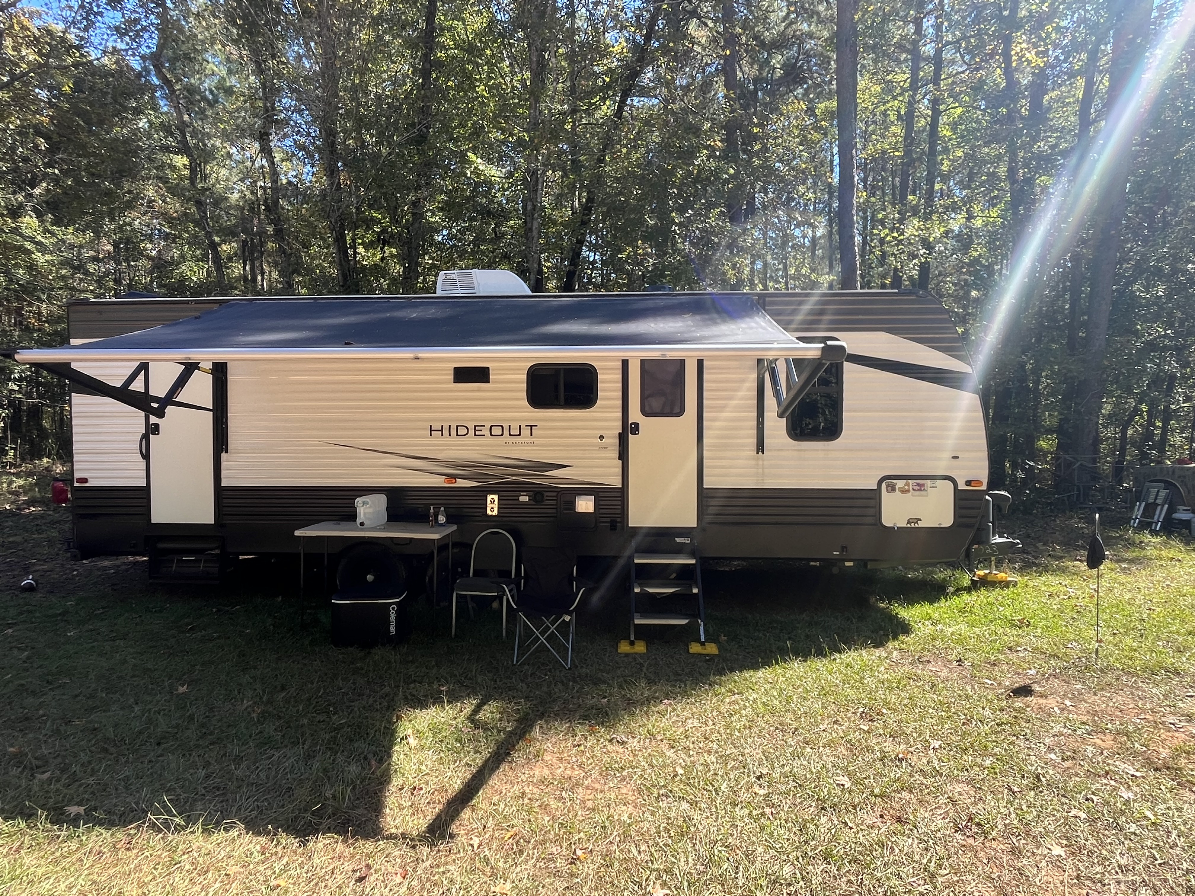 The Golden Travel Trailer, 2021 keystone hideout 272bh