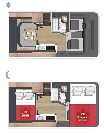 2008 Adventurer 200WR View 9 - Calgary RV Rental Details