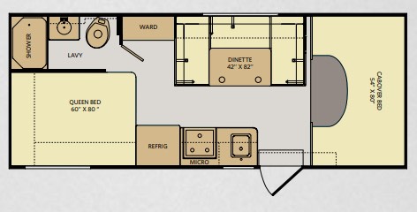 2016 Fleetwood Tioga Montara View 11 - Calgary RV Rental Details