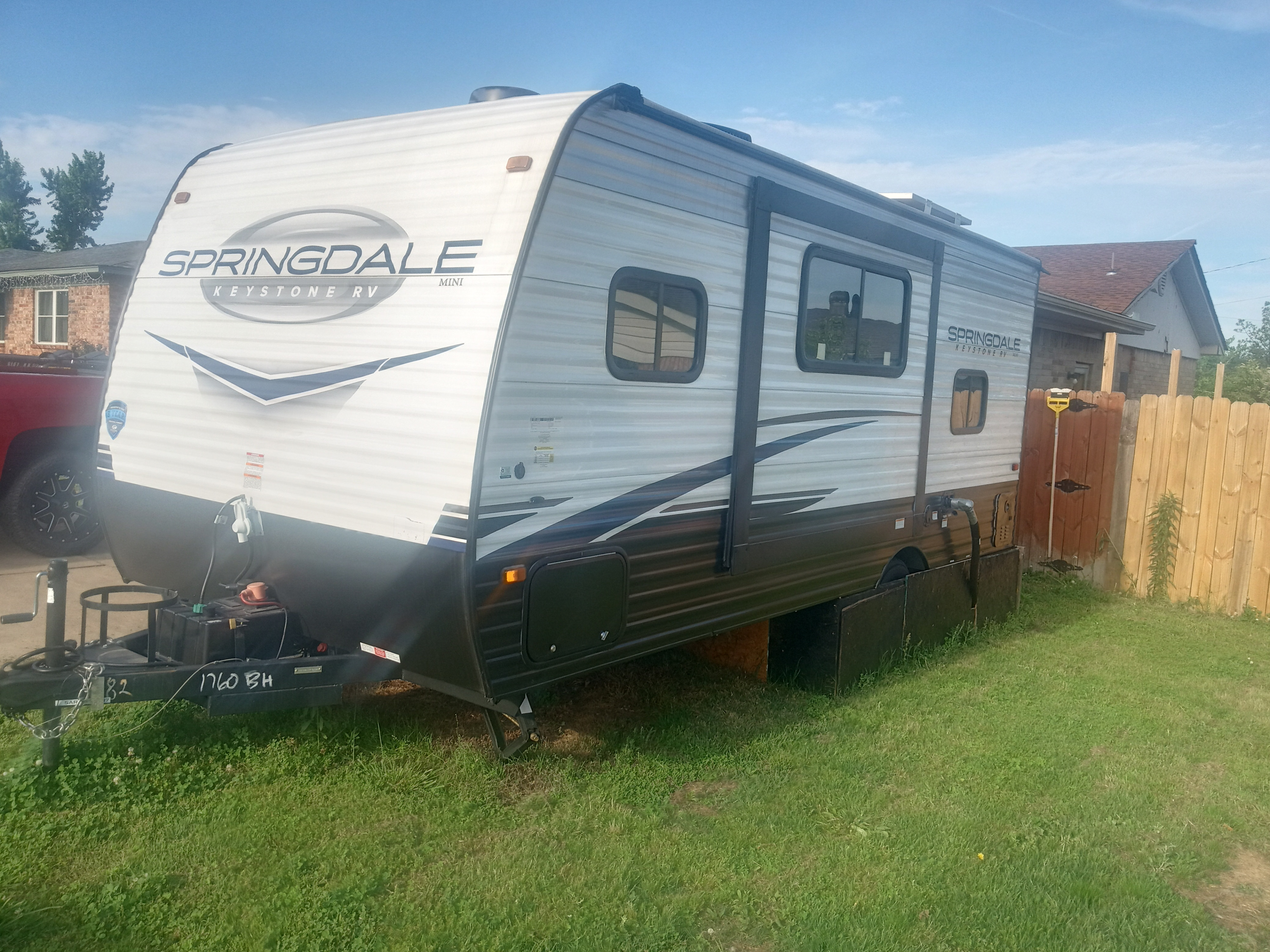 J Man's Solar Travel trailer