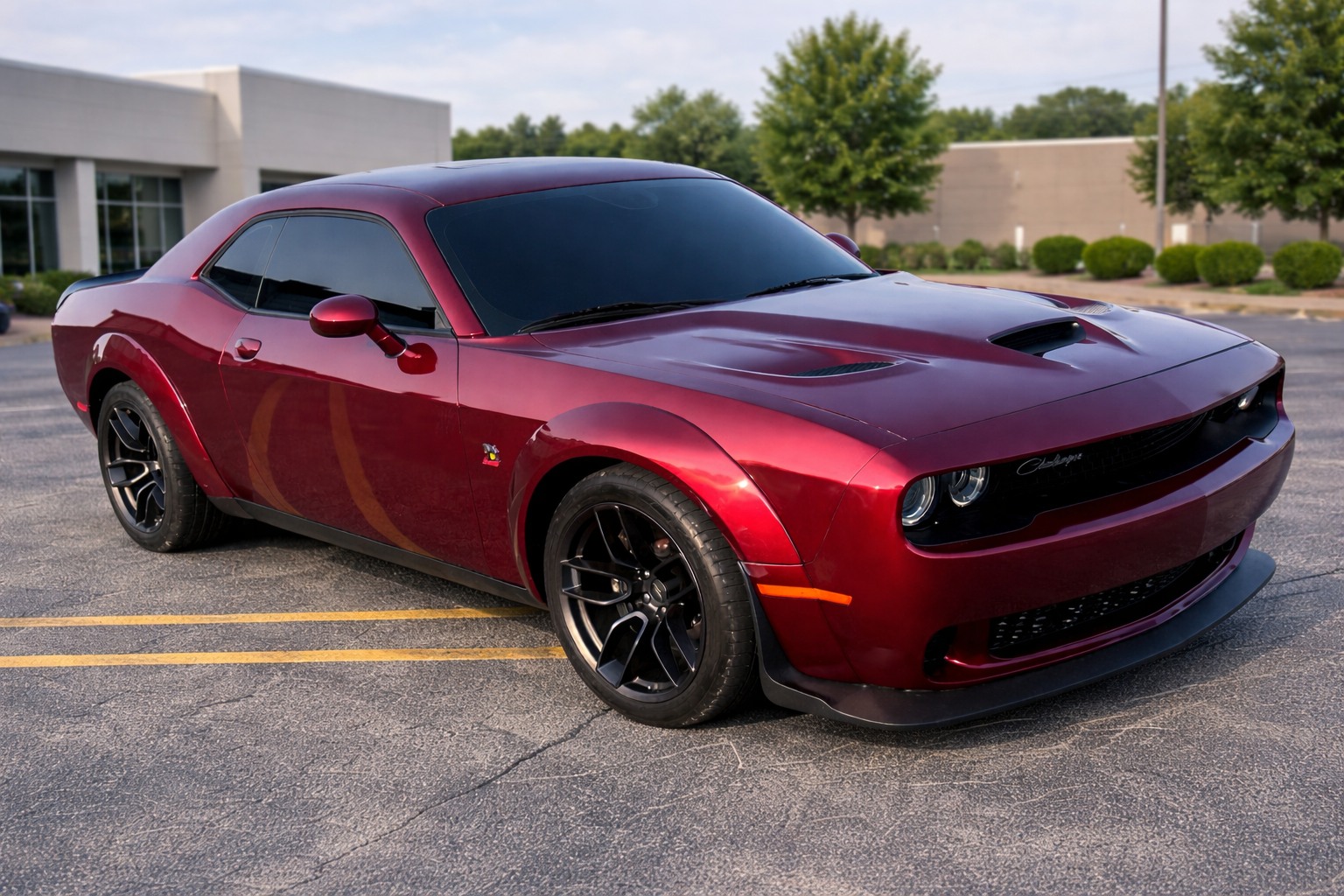 2019 Dodge Challenger Scat Pack R/T wide body