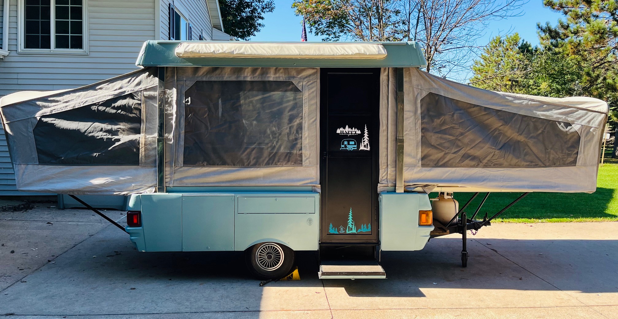 1989 Coleman Grand Tour Laramie Folding trailer in MENOMONIE, WI