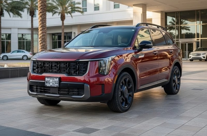 2025 Kia Sorento Red
