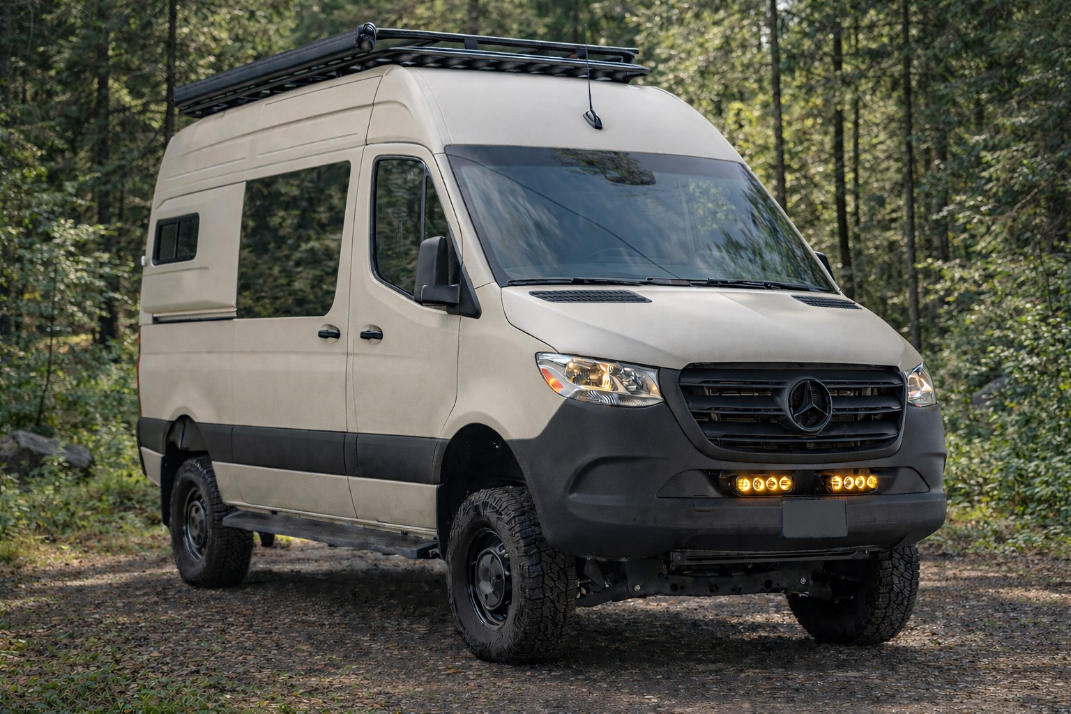 Luxury 2024 AWD Sprinter Camper Van, Sleeps 3 w/ Indoor Shower