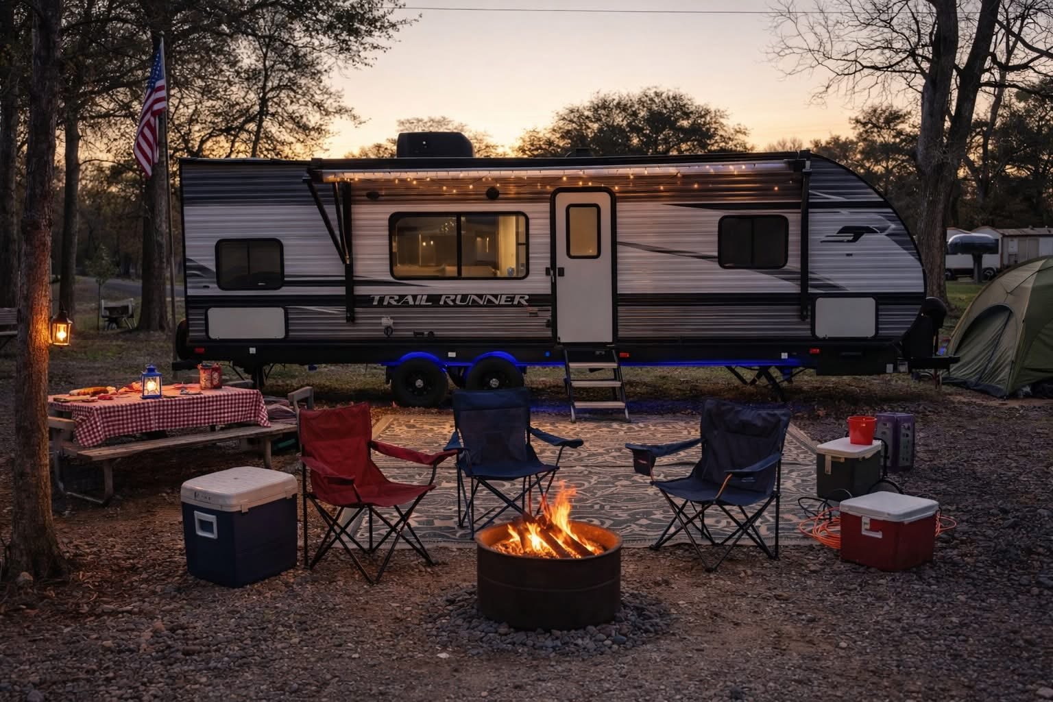 Family Bunkhouse sleeps 8 delivery only